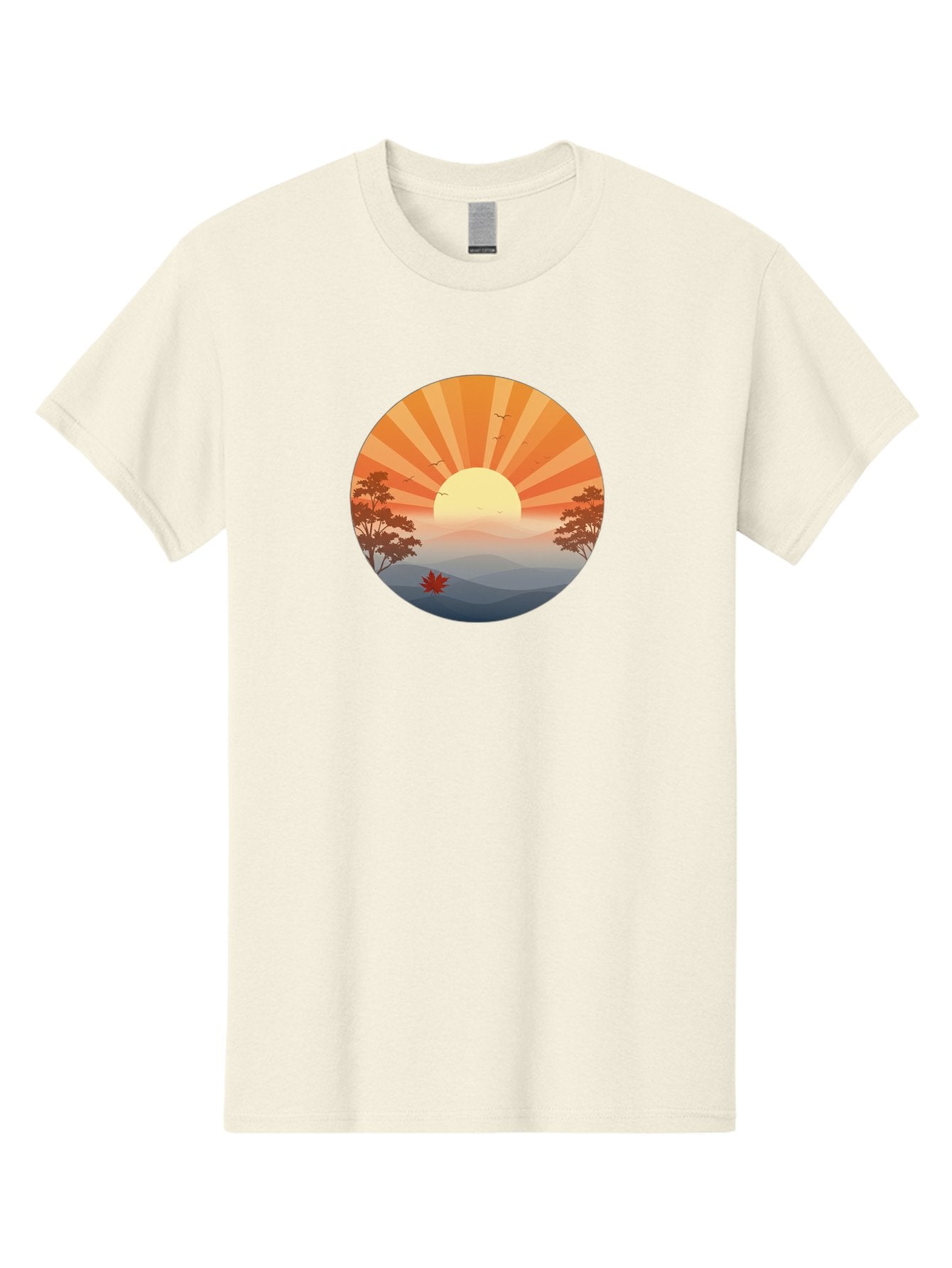 Sunset-Landscape Men'S Graphic Tee, 100% Cotton, Comfortable Casual Summer Wear, Machine Washable, Vintage Camera, Old Camera, Antique Camera, Black Camera, Classic Photography, Photography Equipment, Nostalgic Device, Film Camera, Camera Art Bah208 3