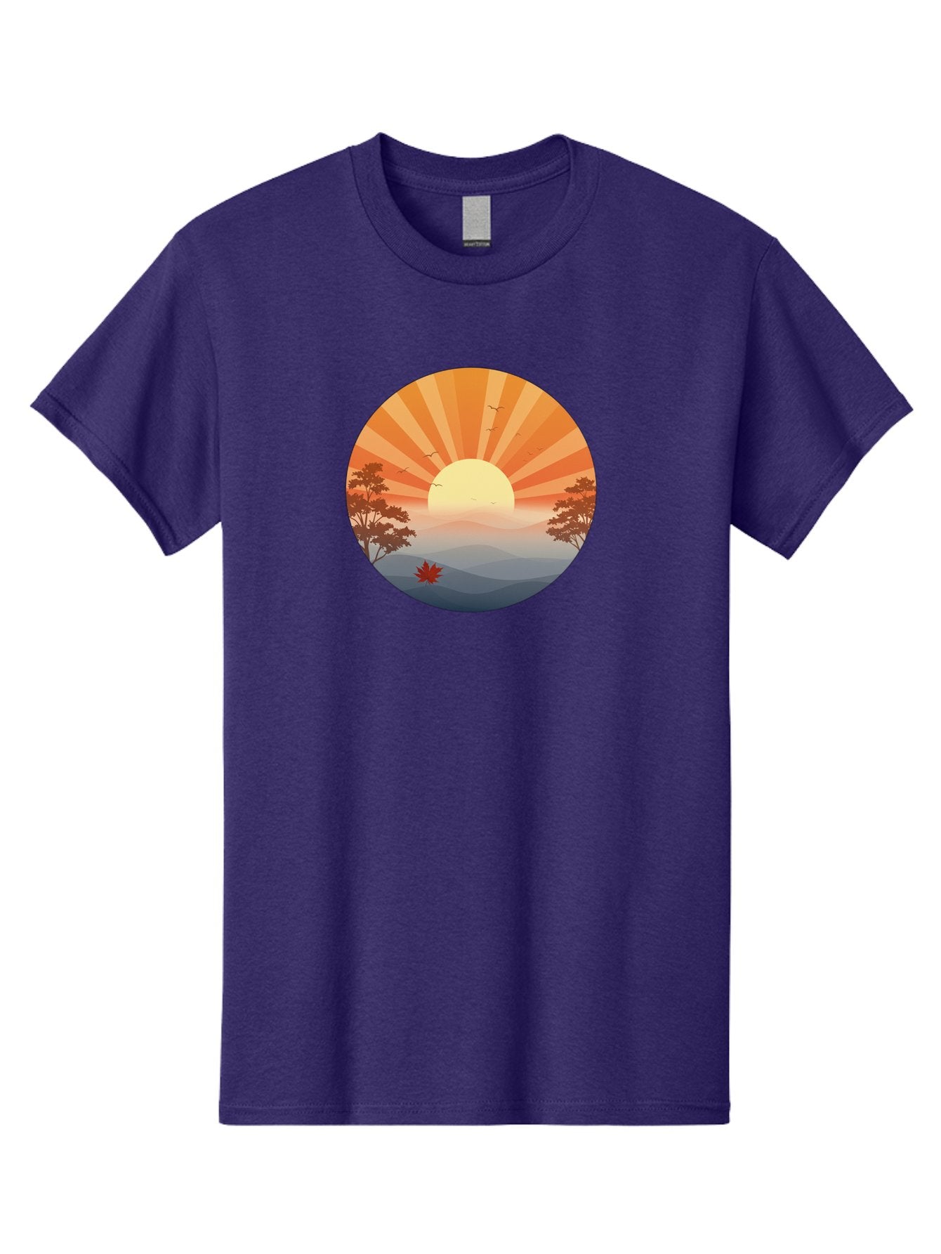 Sunset-Landscape Men'S Graphic Tee, 100% Cotton, Comfortable Casual Summer Wear, Machine Washable, Vintage Camera, Old Camera, Antique Camera, Black Camera, Classic Photography, Photography Equipment, Nostalgic Device, Film Camera, Camera Art Bah208 7