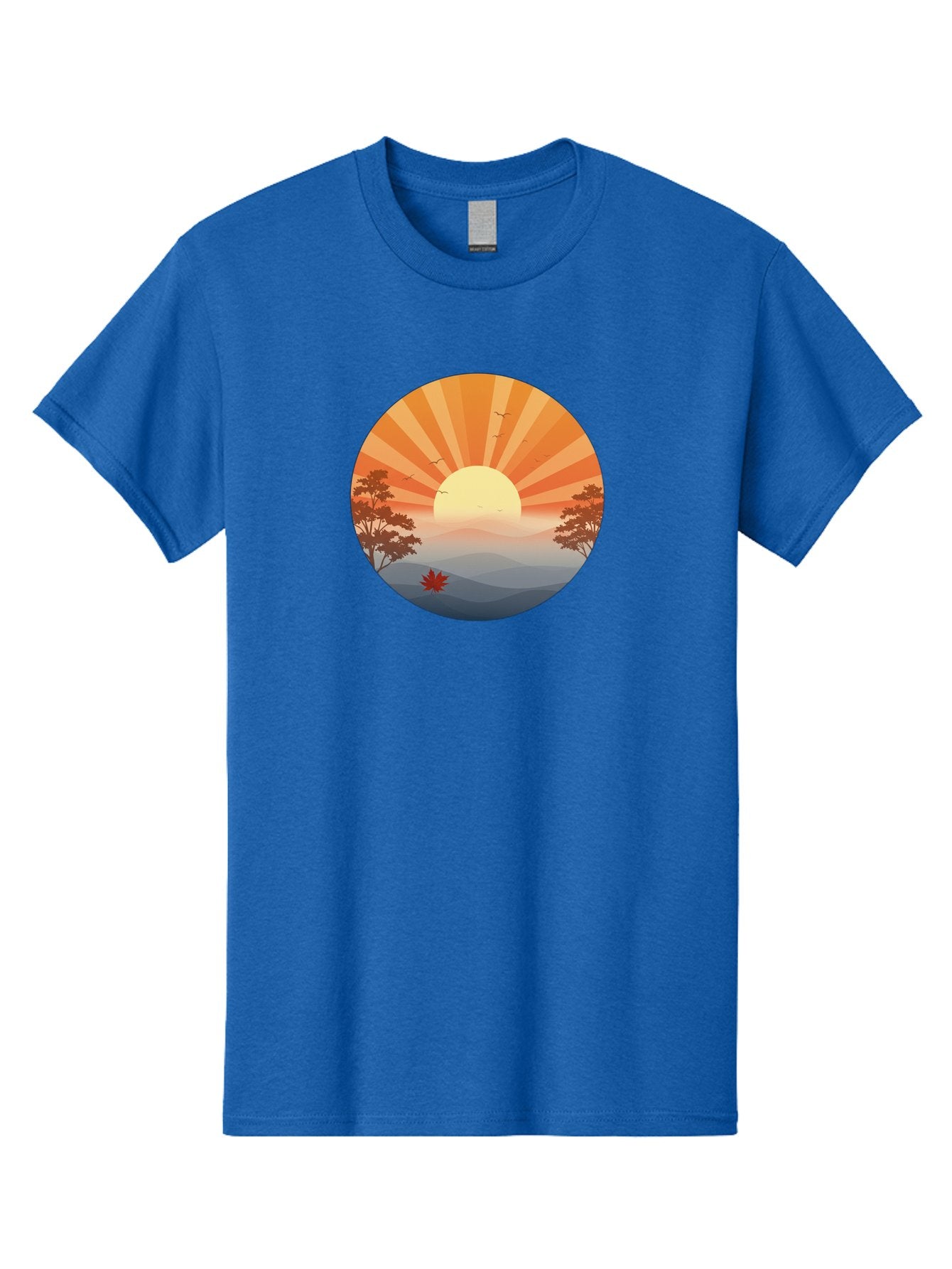 Sunset-Landscape Men'S Graphic Tee, 100% Cotton, Comfortable Casual Summer Wear, Machine Washable, Vintage Camera, Old Camera, Antique Camera, Black Camera, Classic Photography, Photography Equipment, Nostalgic Device, Film Camera, Camera Art Bah208 15