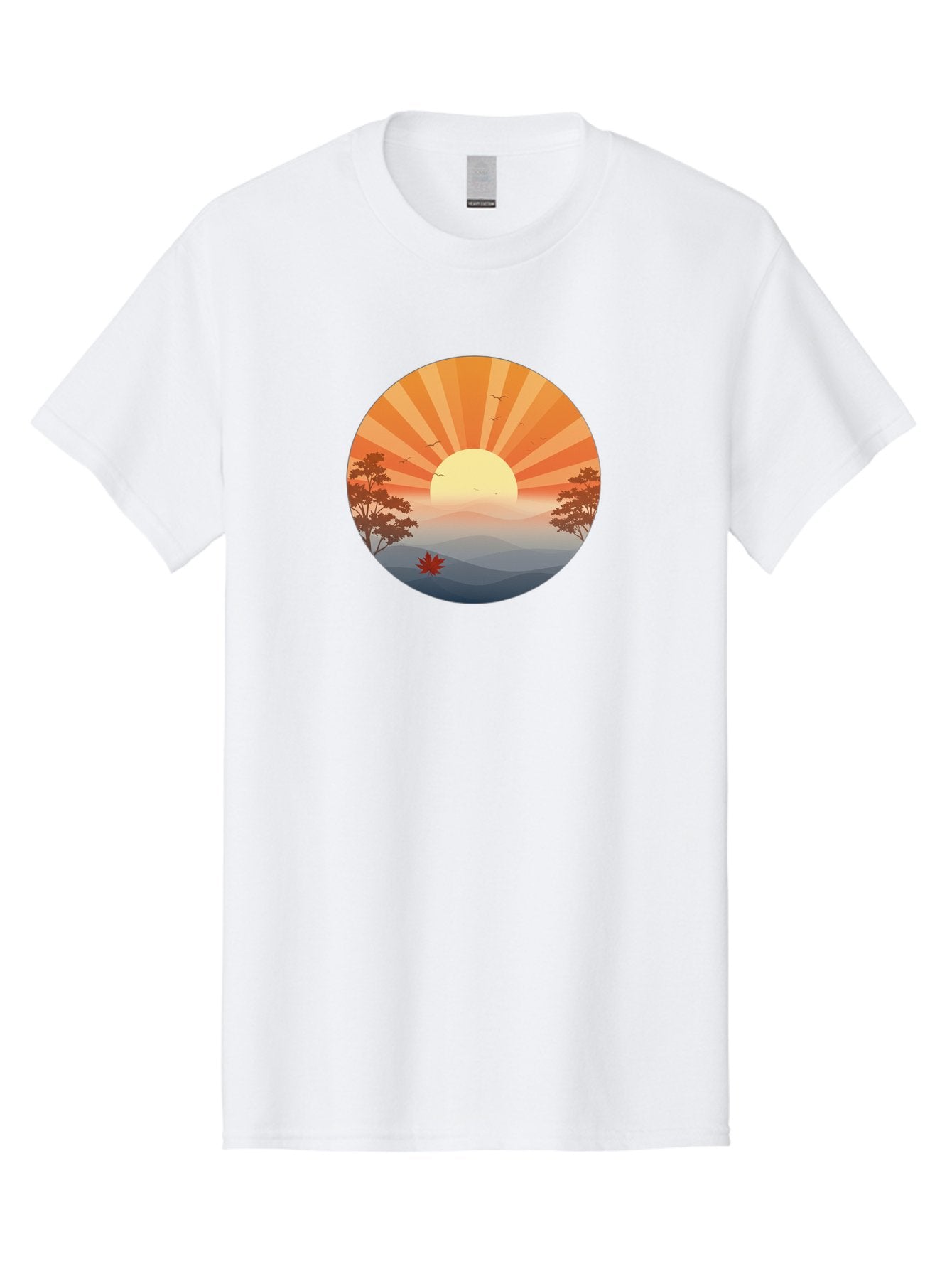 Sunset-Landscape Men'S Graphic Tee, 100% Cotton, Comfortable Casual Summer Wear, Machine Washable, Vintage Camera, Old Camera, Antique Camera, Black Camera, Classic Photography, Photography Equipment, Nostalgic Device, Film Camera, Camera Art Bah208 11