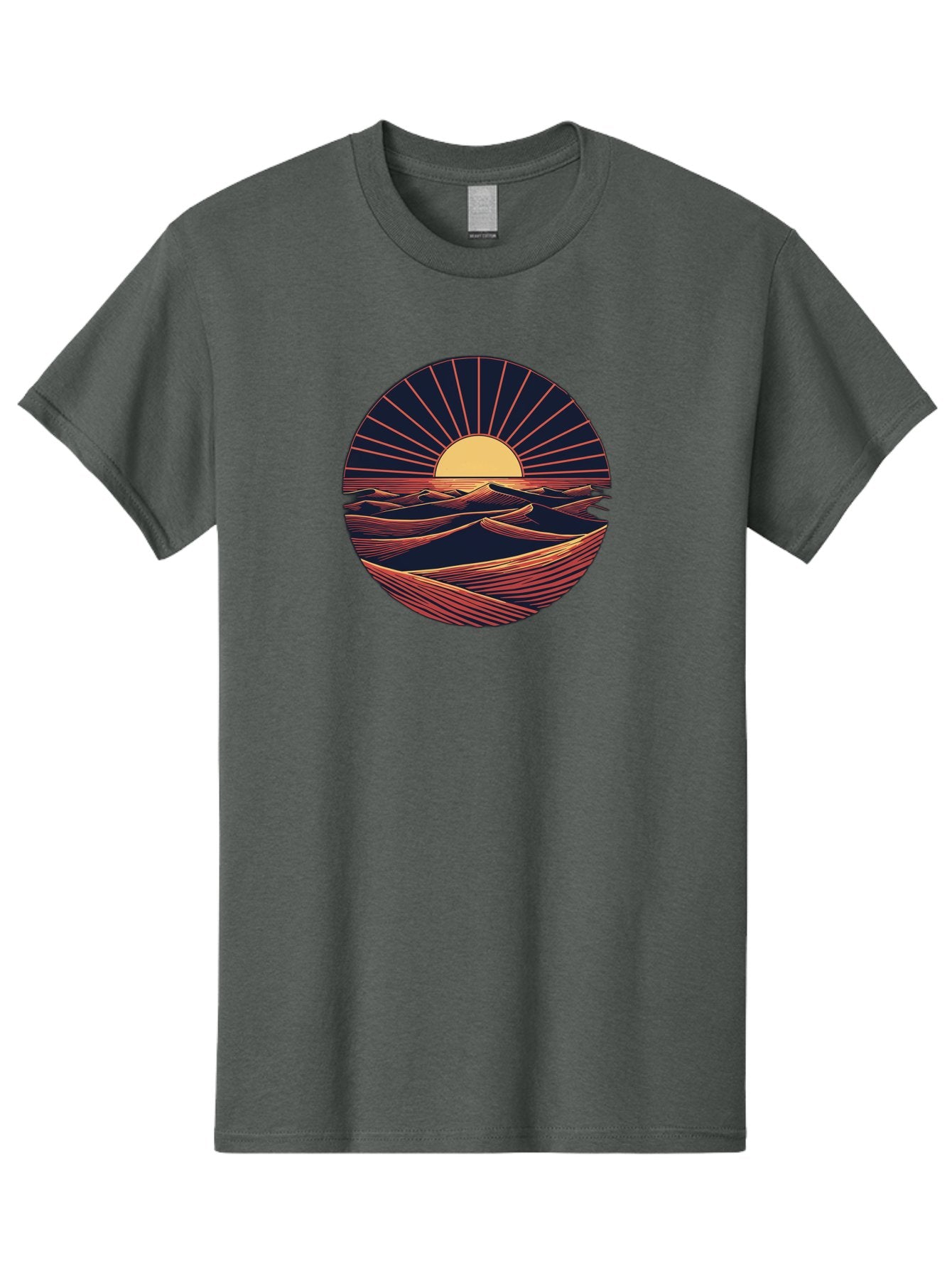 Sunset-Over-Waves Men'S Graphic Tee, 100% Cotton, Comfortable Casual Summer Wear, Machine Washable, Vintage Camera, Old Camera, Antique Camera, Black Camera, Classic Photography, Photography Equipment, Nostalgic Device, Film Camera, Camera Art Bah209 8