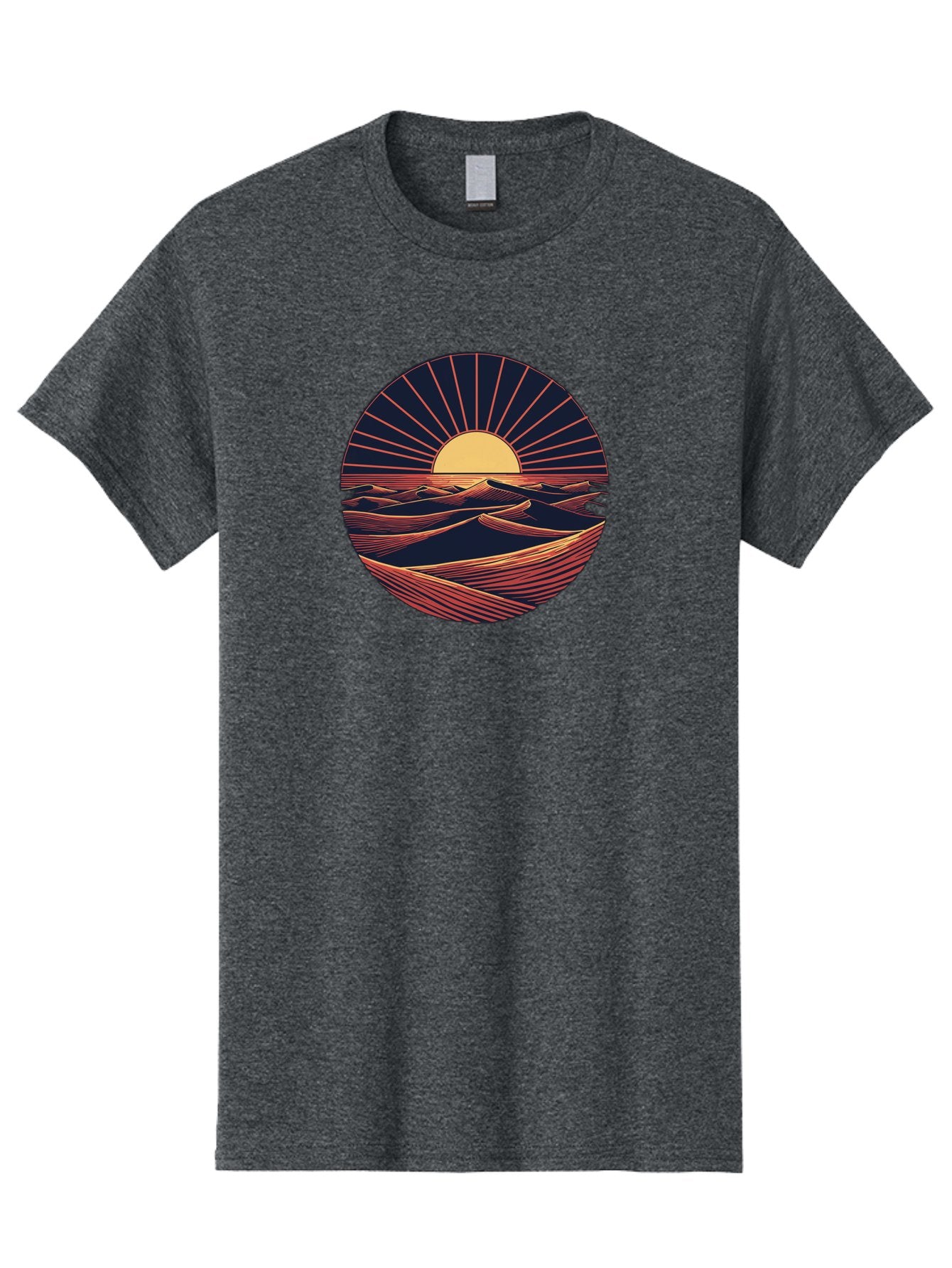 Sunset-Over-Waves Men'S Graphic Tee, 100% Cotton, Comfortable Casual Summer Wear, Machine Washable, Vintage Camera, Old Camera, Antique Camera, Black Camera, Classic Photography, Photography Equipment, Nostalgic Device, Film Camera, Camera Art Bah209 14