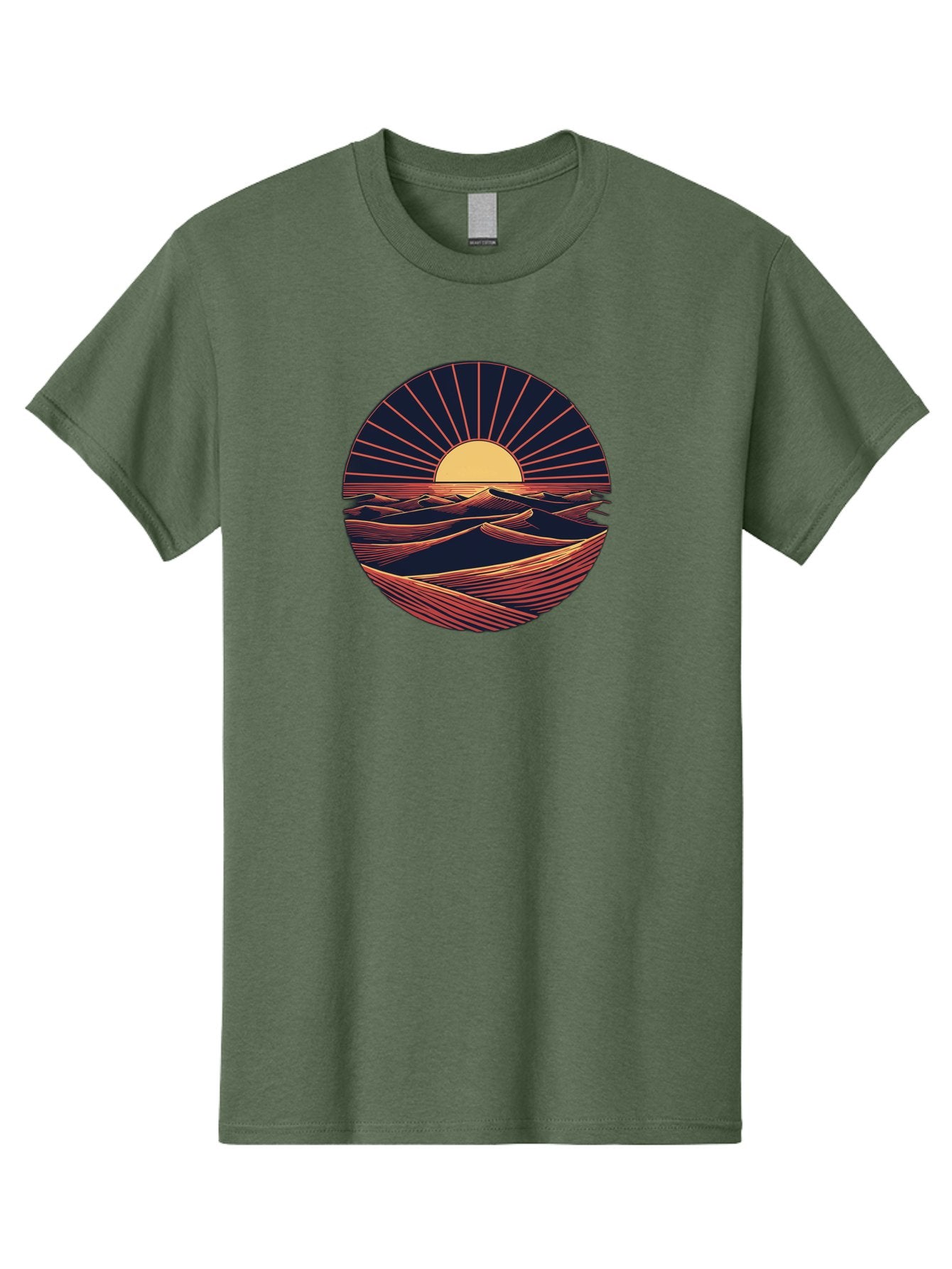 Sunset-Over-Waves Men'S Graphic Tee, 100% Cotton, Comfortable Casual Summer Wear, Machine Washable, Vintage Camera, Old Camera, Antique Camera, Black Camera, Classic Photography, Photography Equipment, Nostalgic Device, Film Camera, Camera Art Bah209 13