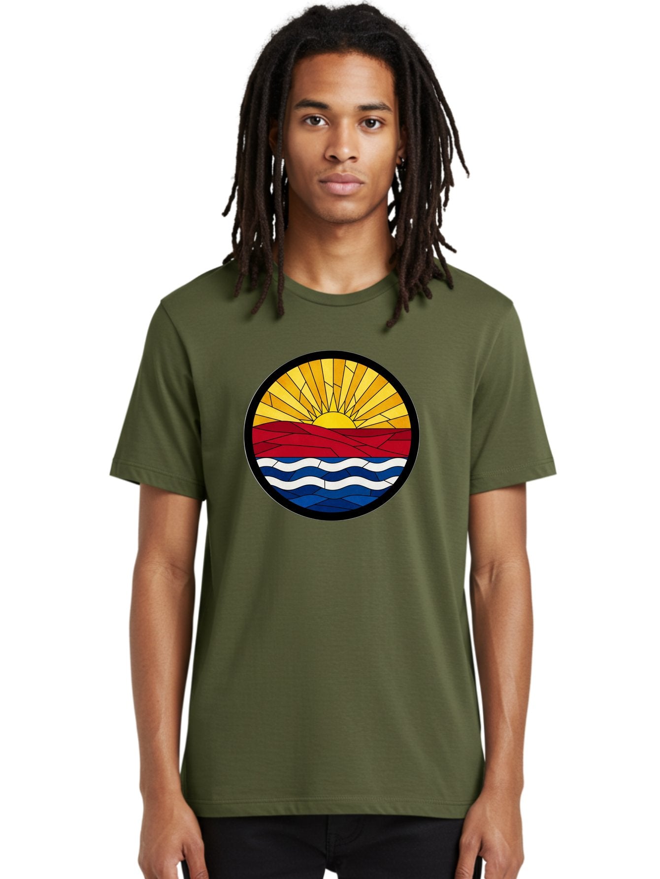 Sunset-Waves Men'S Graphic Tee, 100% Cotton, Comfortable Casual Summer Wear, Machine Washable, Vintage Camera, Old Camera, Antique Camera, Black Camera, Classic Photography, Photography Equipment, Nostalgic Device, Film Camera, Camera Art Bah210 27