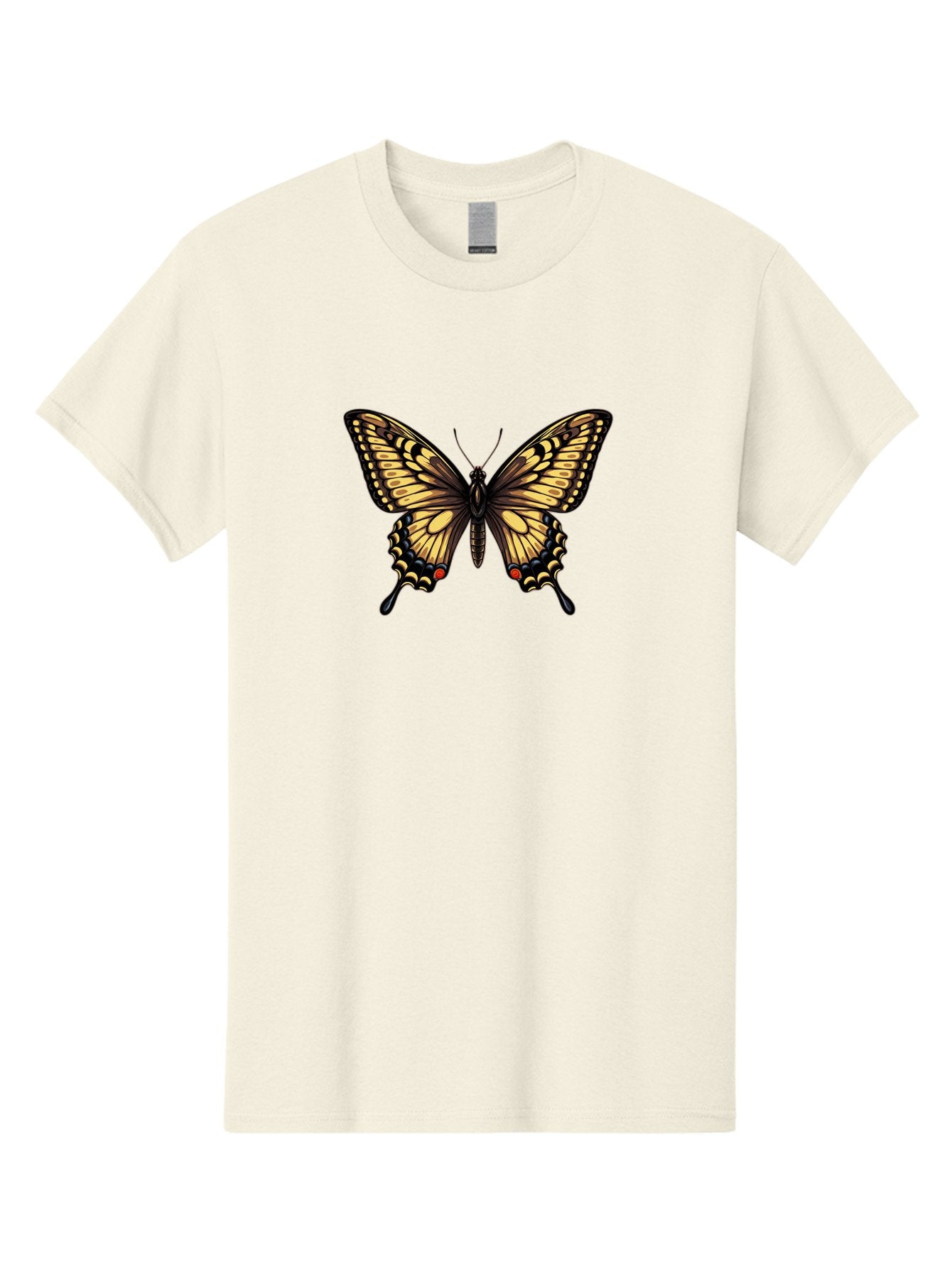 Swallowtail-Butterfly Men'S Graphic Tee, 100% Cotton, Comfortable Casual Summer Wear, Machine Washable, Vintage Camera, Old Camera, Antique Camera, Black Camera, Classic Photography, Photography Equipment, Nostalgic Device, Film Camera, Bah215 15