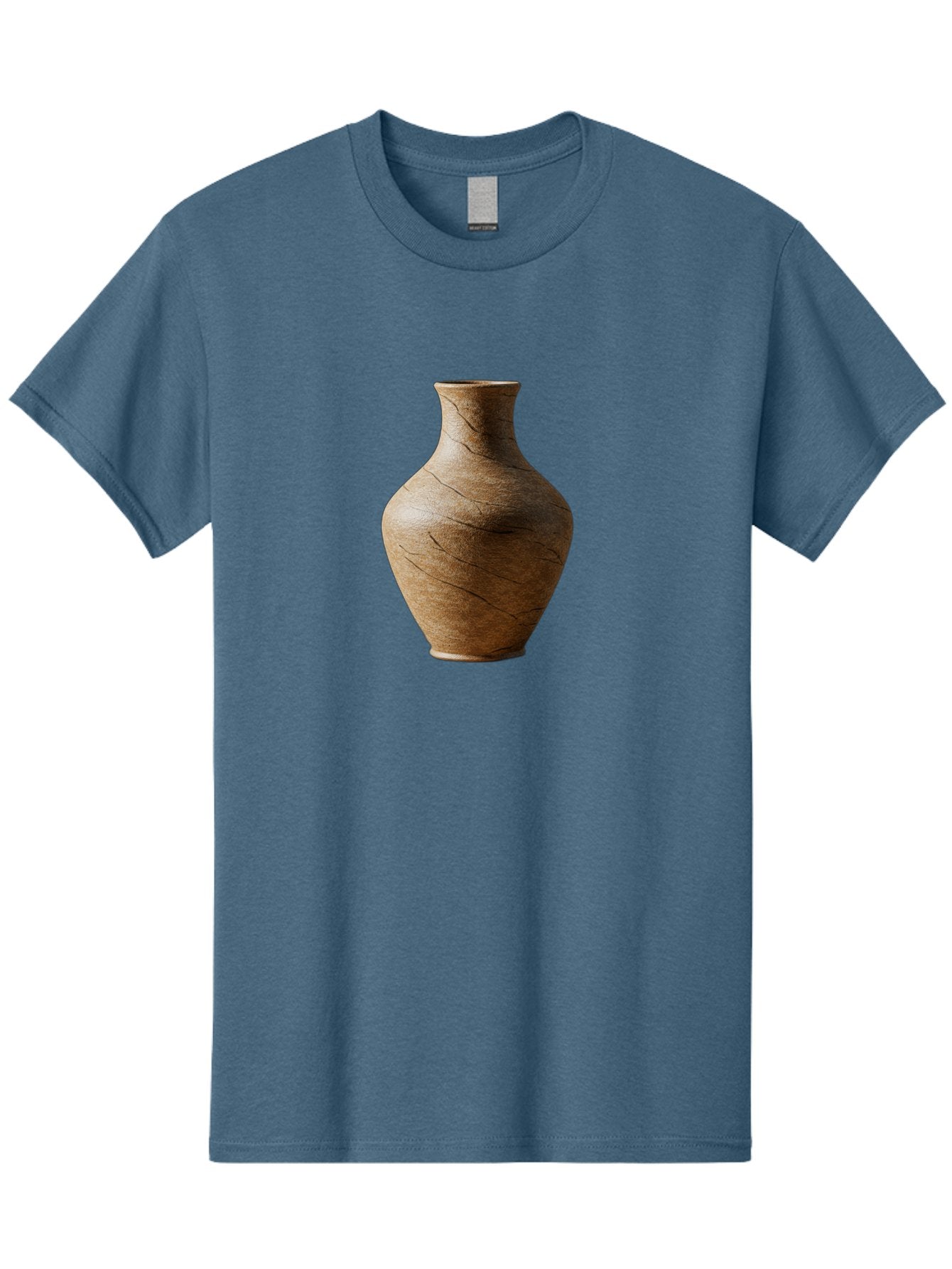 Terracotta-Vase Men'S Graphic Tee, 100% Cotton, Comfortable Casual Summer Wear, Machine Washable, Vintage Camera, Old Camera, Antique Camera, Black Camera, Classic Photography, Photography Equipment, Nostalgic Device, Film Camera, Camera Art Bah239