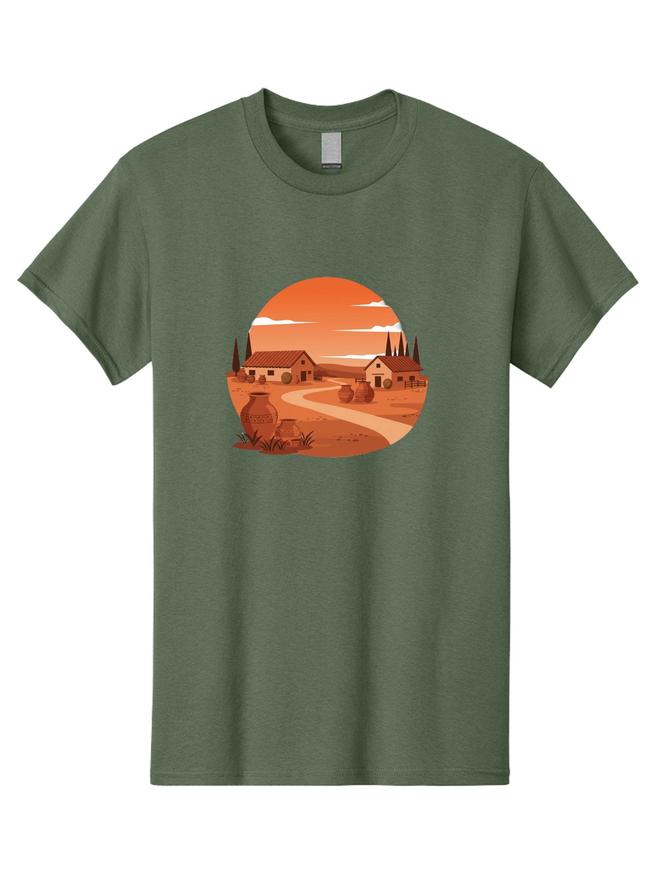 Terracotta-Village Men'S Graphic Tee, 100% Cotton, Comfortable Casual Summer Wear, Machine Washable, Vintage Camera, Old Camera, Antique Camera, Black Camera, Classic Photography, Photography Equipment, Nostalgic Device, Film Camera, Bah240 13