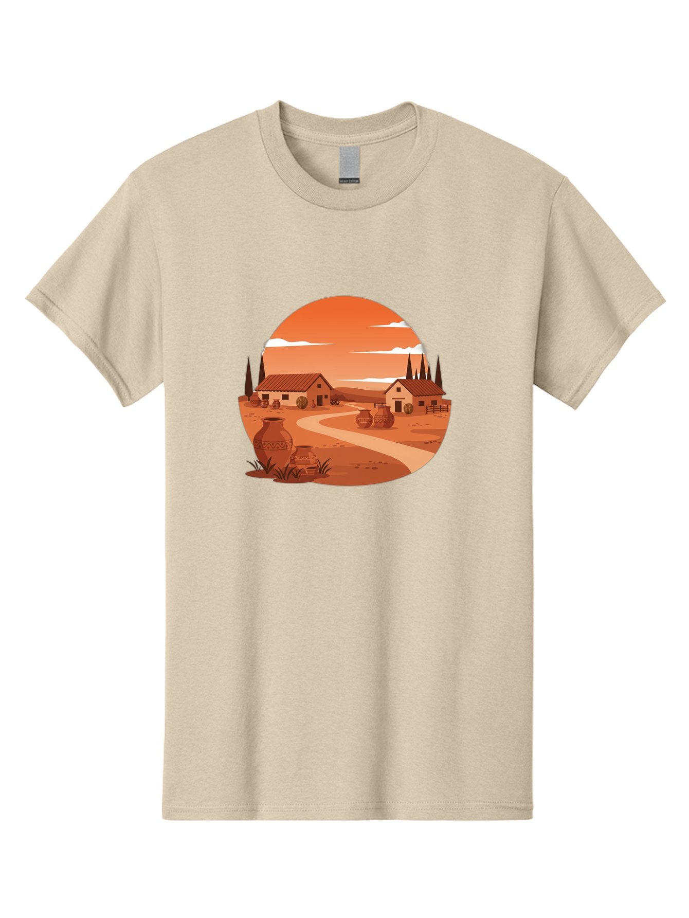 Terracotta-Village Men'S Graphic Tee, 100% Cotton, Comfortable Casual Summer Wear, Machine Washable, Vintage Camera, Old Camera, Antique Camera, Black Camera, Classic Photography, Photography Equipment, Nostalgic Device, Film Camera, Bah240 15