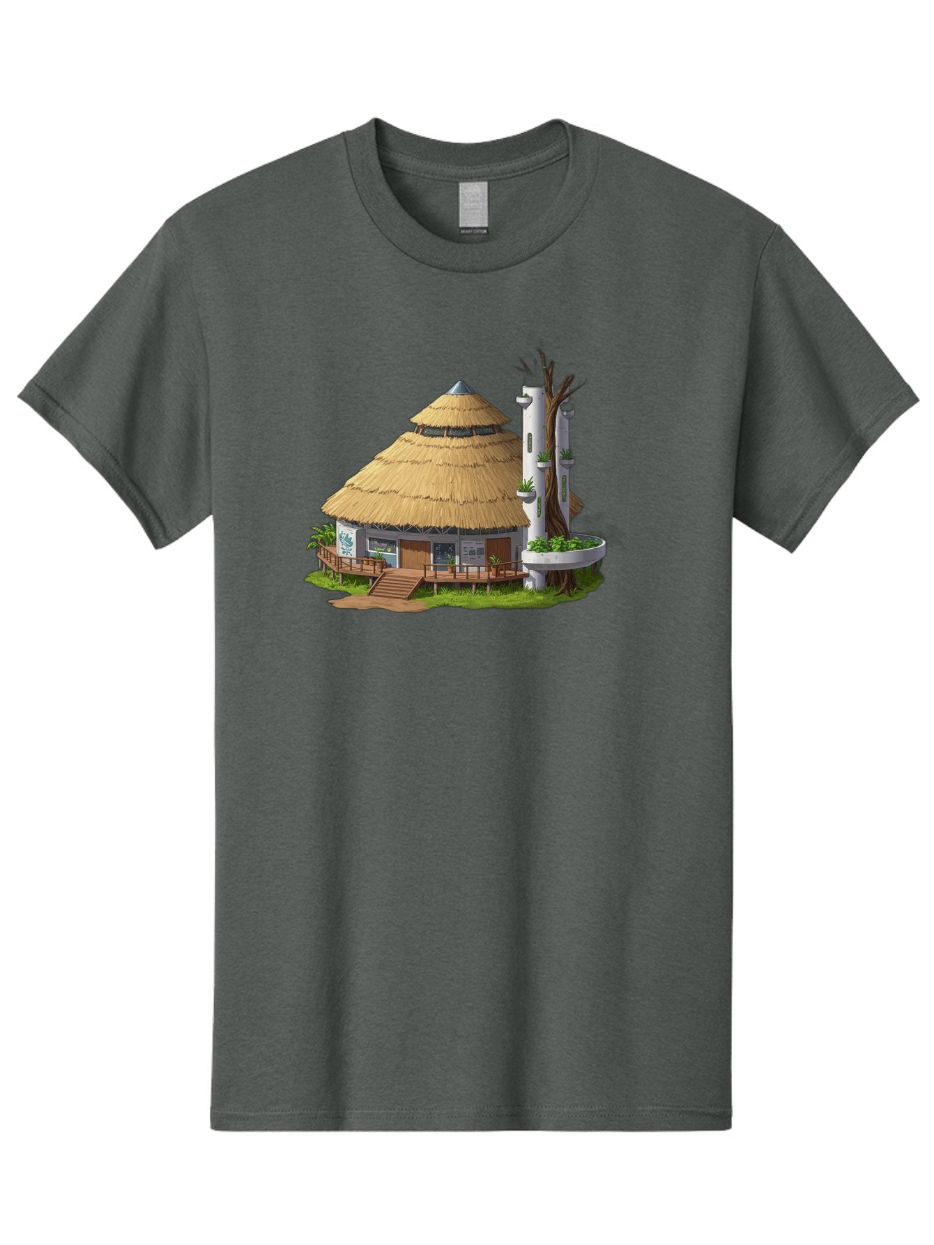 Thatched-Roof-Hut Men'S Graphic Tee, 100% Cotton, Comfortable Casual Summer Wear, Machine Washable, Vintage Camera, Old Camera, Antique Camera, Black Camera, Classic Photography, Photography Equipment, Nostalgic Device, Film Camera, Camera Art Bah245 10