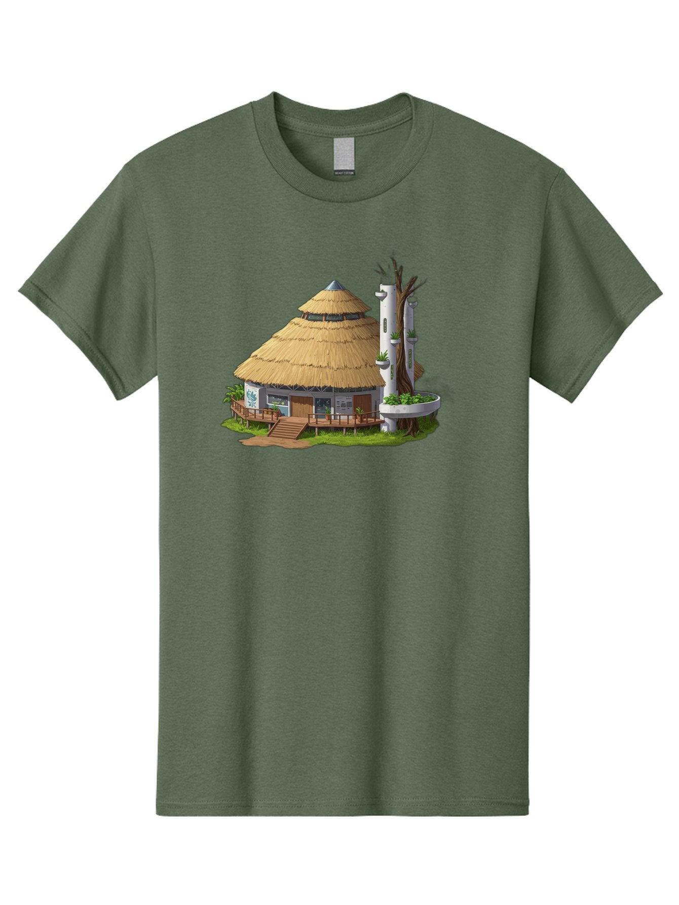 Thatched-Roof-Hut Men'S Graphic Tee, 100% Cotton, Comfortable Casual Summer Wear, Machine Washable, Vintage Camera, Old Camera, Antique Camera, Black Camera, Classic Photography, Photography Equipment, Nostalgic Device, Film Camera, Camera Art Bah245 9