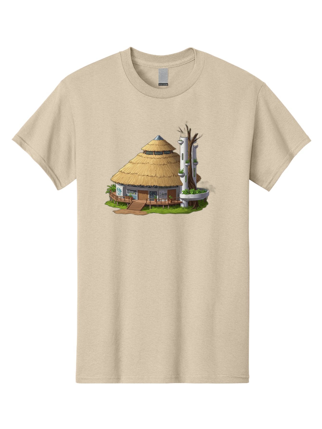 Thatched-Roof-Hut Men'S Graphic Tee, 100% Cotton, Comfortable Casual Summer Wear, Machine Washable, Vintage Camera, Old Camera, Antique Camera, Black Camera, Classic Photography, Photography Equipment, Nostalgic Device, Film Camera, Camera Art Bah245 3