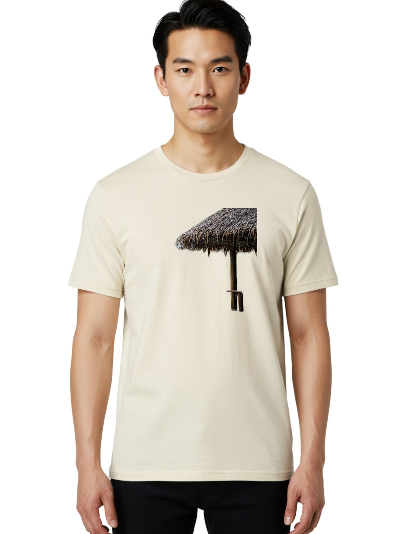 Thatched-Umbrella Men'S Graphic Tee, 100% Cotton, Comfortable Casual Summer Wear, Machine Washable, Vintage Camera, Old Camera, Antique Camera, Black Camera, Classic Photography, Photography Equipment, Nostalgic Device, Film Camera, Camera Art Bah246 29
