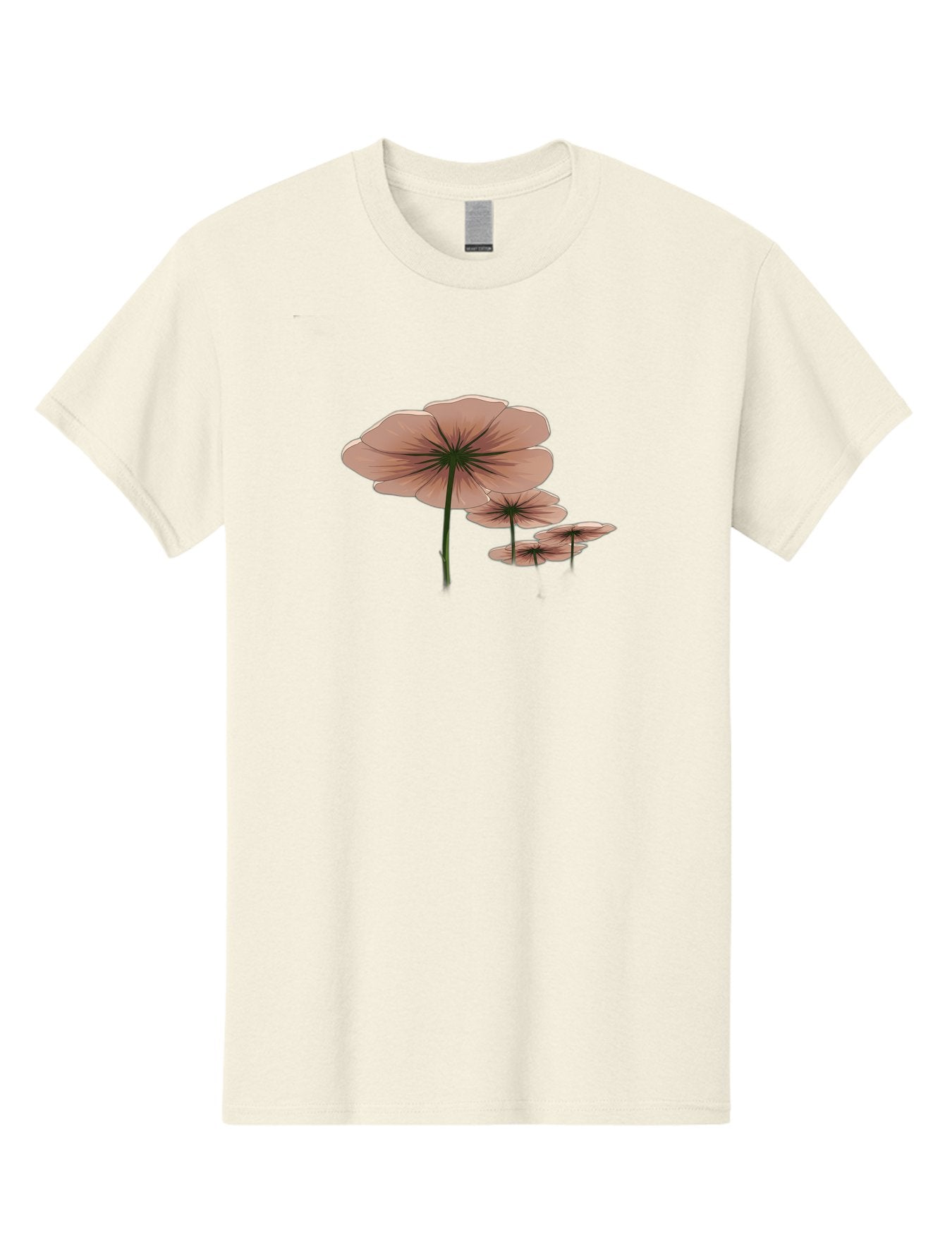 Three-Pink-Flowers Men'S Graphic Tee, 100% Cotton, Comfortable Casual Summer Wear, Machine Washable, Vintage Camera, Old Camera, Antique Camera, Black Camera, Classic Photography, Photography Equipment, Nostalgic Device, Film Camera, Bah253 4