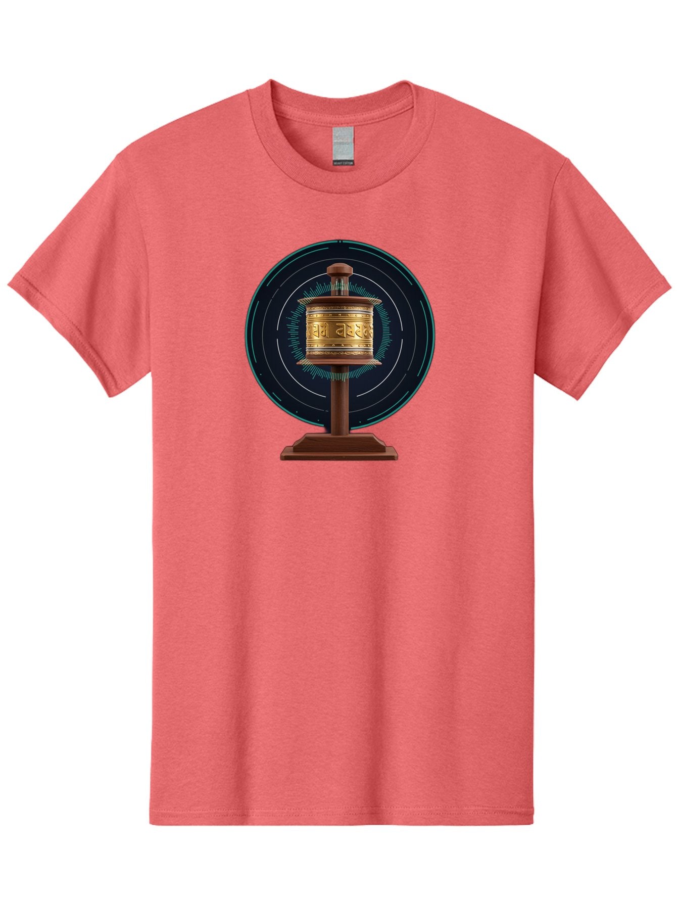 Tibetan-Prayer-Wheel-1 Men'S Graphic Tee, 100% Cotton, Comfortable Casual Summer Wear, Machine Washable, Vintage Camera, Old Camera, Antique Camera, Black Camera, Classic Photography, Photography Equipment, Nostalgic Device, Film Camera, Bah255 9
