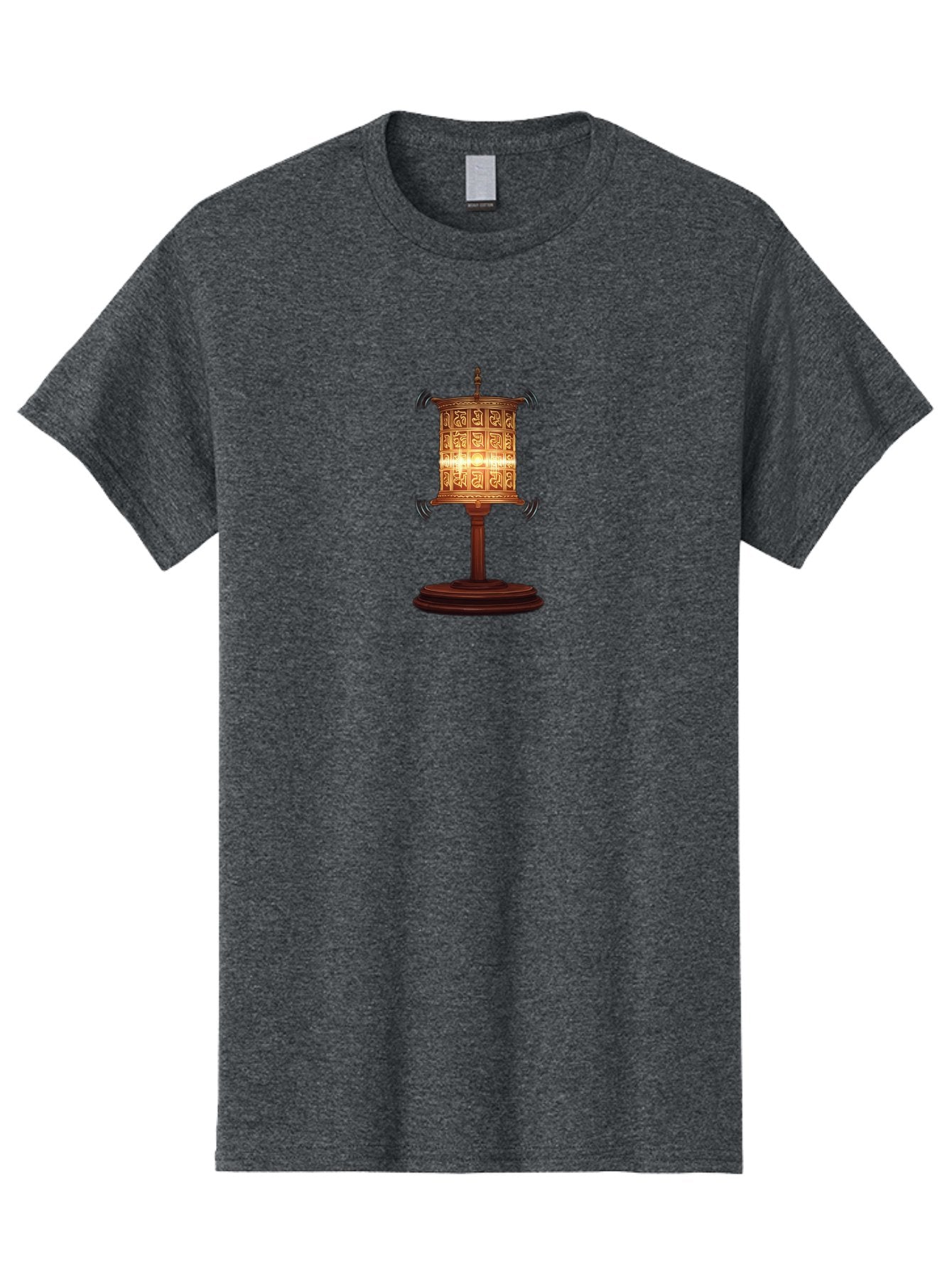 Tibetan-Prayer-Wheel Men'S Graphic Tee, 100% Cotton, Comfortable Casual Summer Wear, Machine Washable, Vintage Camera, Old Camera, Antique Camera, Black Camera, Classic Photography, Photography Equipment, Nostalgic Device, Film Camera, Bah256 4