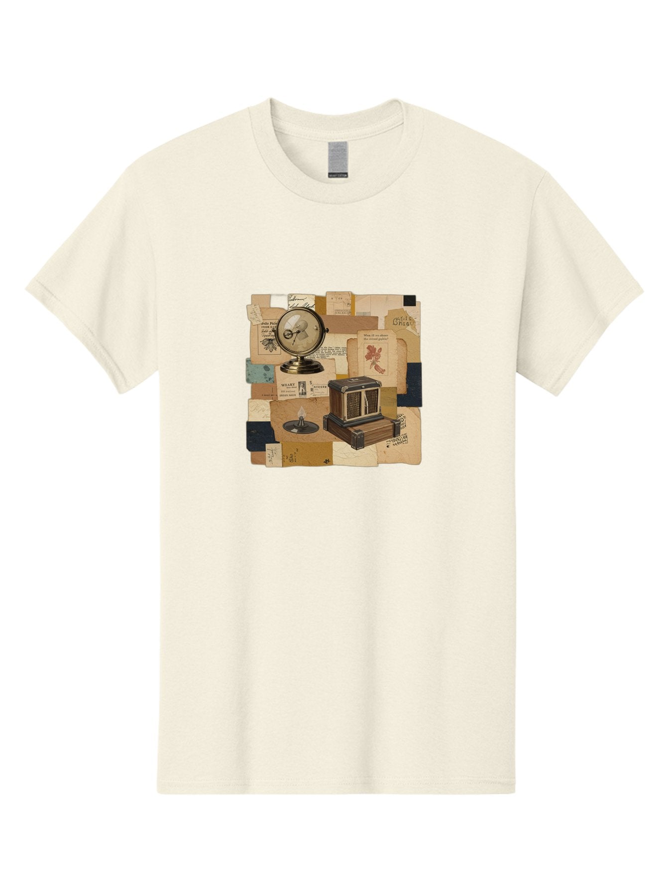 Timepiece-Cage-And-Candle Men'S Graphic Tee, 100% Cotton, Comfortable Casual Summer Wear, Machine Washable, Vintage Camera, Old Camera, Antique Camera, Black Camera, Classic Photography, Photography Equipment, Nostalgic Device, Film Camera, Bah265 6