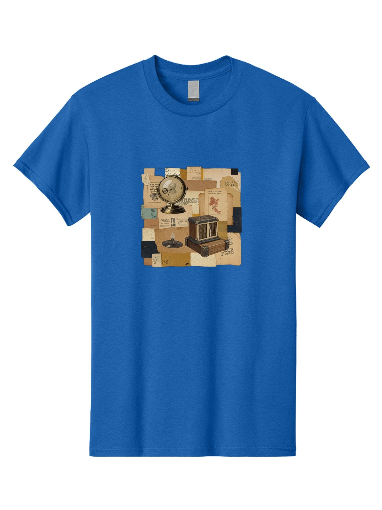 Timepiece-Cage-And-Candle Men'S Graphic Tee, 100% Cotton, Comfortable Casual Summer Wear, Machine Washable, Vintage Camera, Old Camera, Antique Camera, Black Camera, Classic Photography, Photography Equipment, Nostalgic Device, Film Camera, Bah265 4