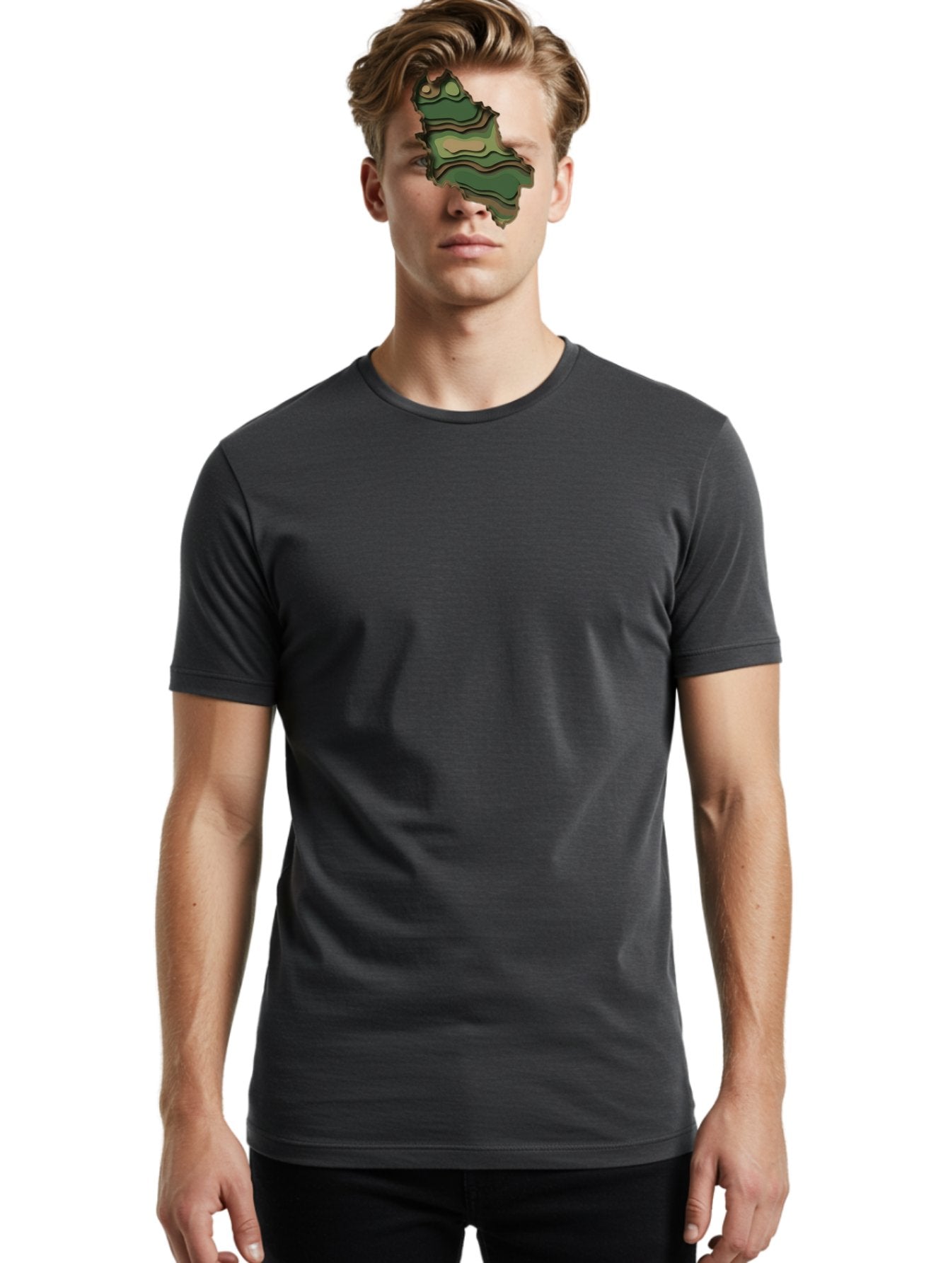 Topographic-Map Men'S Graphic Tee, 100% Cotton, Comfortable Casual Summer Wear, Machine Washable, Vintage Camera, Old Camera, Antique Camera, Black Camera, Classic Photography, Photography Equipment, Nostalgic Device, Film Camera, Camera Art Bah269 30