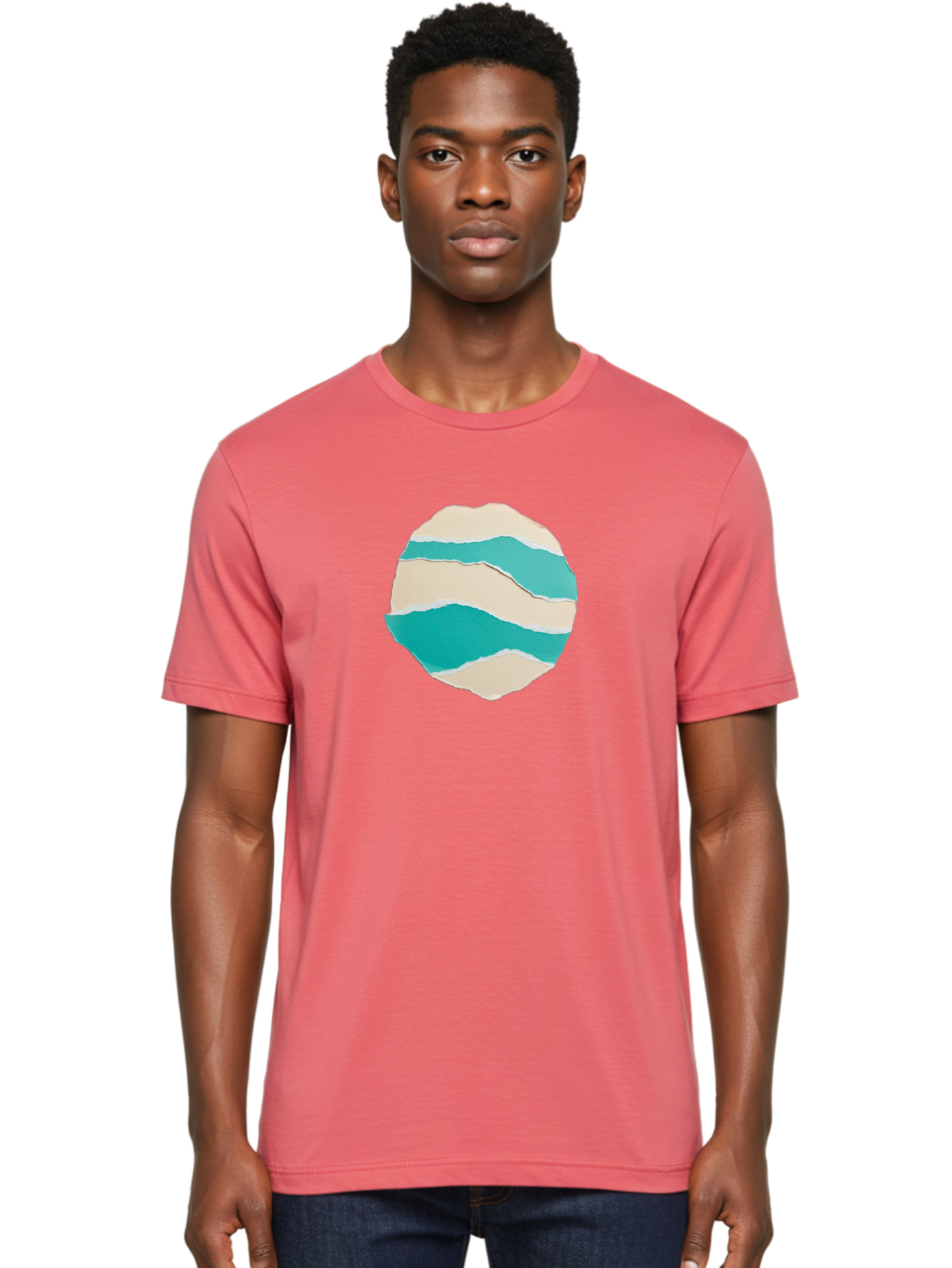 Torn-Paper-Circle Men'S Graphic Tee, 100% Cotton, Comfortable Casual Summer Wear, Machine Washable, Vintage Camera, Old Camera, Antique Camera, Black Camera, Classic Photography, Photography Equipment, Nostalgic Device, Film Camera, Camera Art Bah270 16