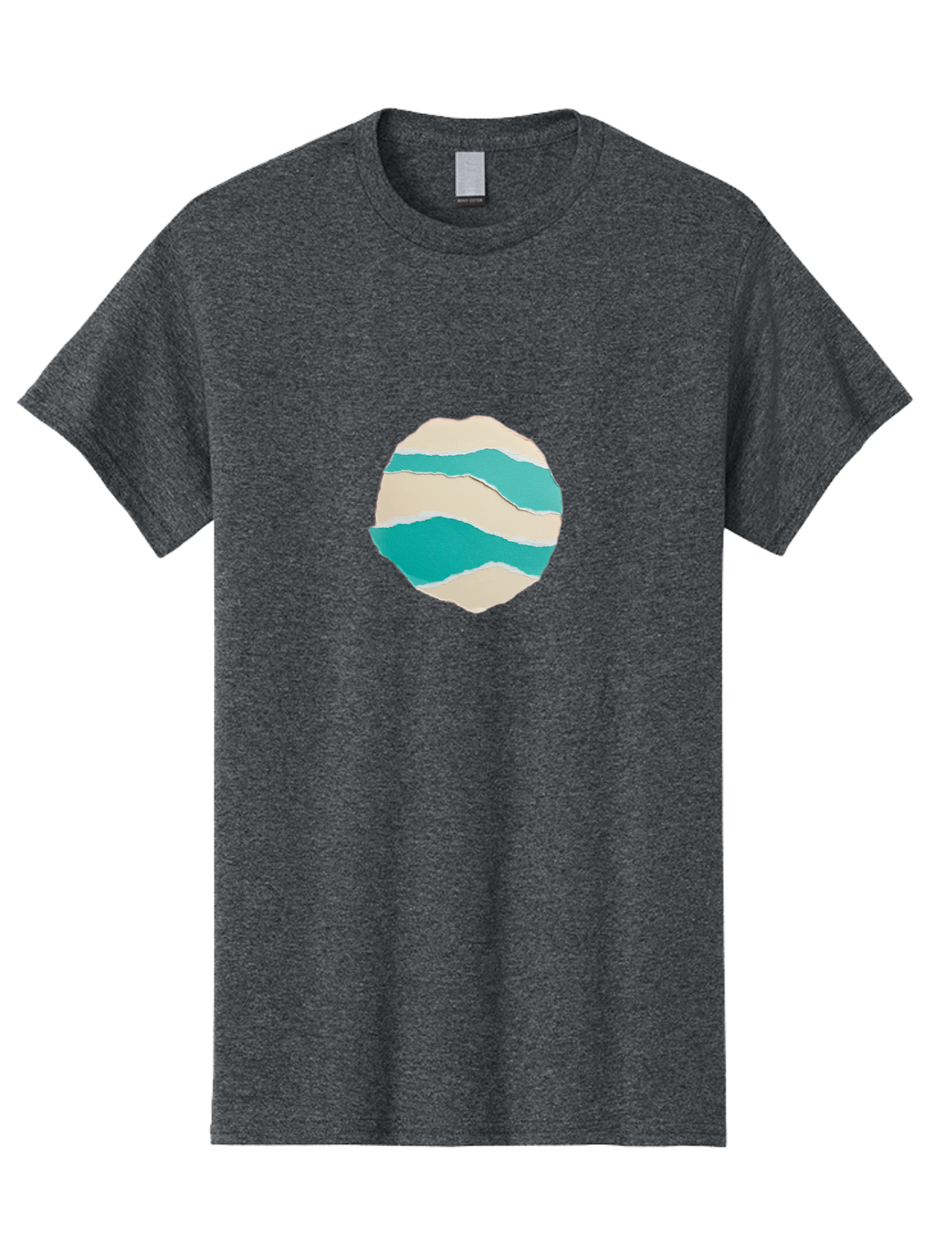 Torn-Paper-Circle Men'S Graphic Tee, 100% Cotton, Comfortable Casual Summer Wear, Machine Washable, Vintage Camera, Old Camera, Antique Camera, Black Camera, Classic Photography, Photography Equipment, Nostalgic Device, Film Camera, Camera Art Bah270 3