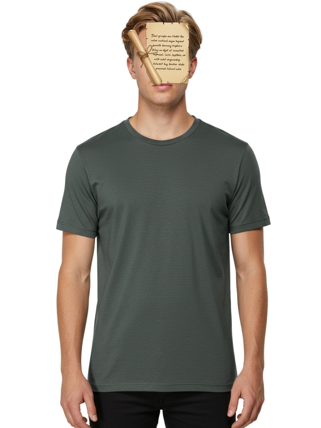 Torn-Parchment-With-Nonsense-Text Men'S Graphic Tee, 100% Cotton, Comfortable Casual Summer Wear, Machine Washable, Vintage Camera, Old Camera, Antique Camera, Black Camera, Classic Photography, Photography Equipment, Nostalgic Device, Bah271 24