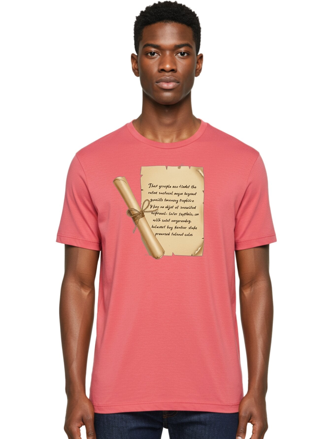 Torn-Parchment-With-Nonsense-Text Men'S Graphic Tee, 100% Cotton, Comfortable Casual Summer Wear, Machine Washable, Vintage Camera, Old Camera, Antique Camera, Black Camera, Classic Photography, Photography Equipment, Nostalgic Device, Bah271 19