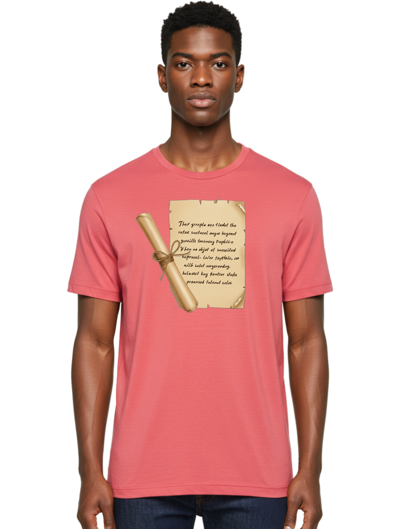 Torn-Parchment-With-Nonsense-Text Men'S Graphic Tee, 100% Cotton, Comfortable Casual Summer Wear, Machine Washable, Vintage Camera, Old Camera, Antique Camera, Black Camera, Classic Photography, Photography Equipment, Nostalgic Device, Bah271 26