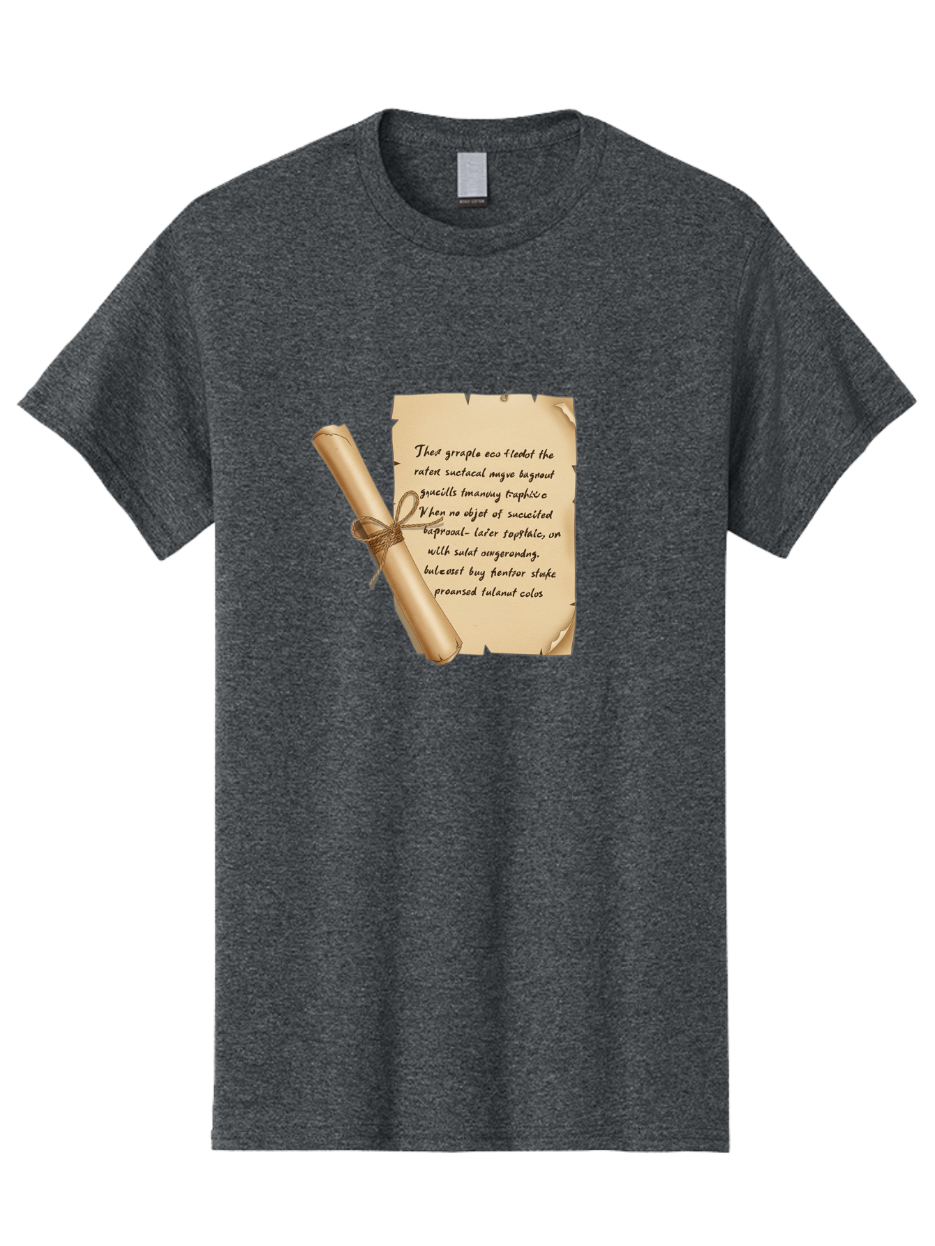 Torn-Parchment-With-Nonsense-Text Men'S Graphic Tee, 100% Cotton, Comfortable Casual Summer Wear, Machine Washable, Vintage Camera, Old Camera, Antique Camera, Black Camera, Classic Photography, Photography Equipment, Nostalgic Device, Bah271 10