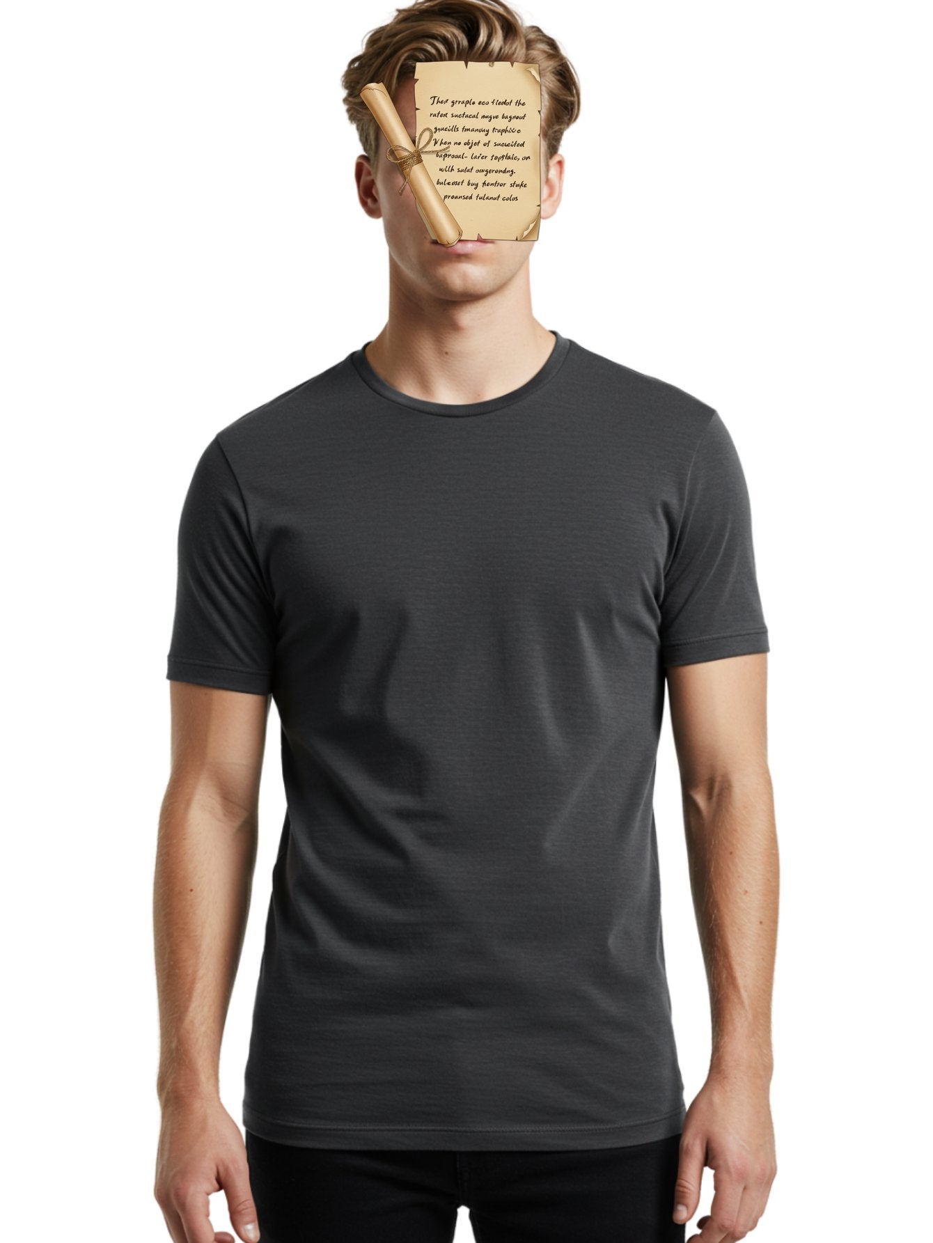 Torn-Parchment-With-Nonsense-Text Men'S Graphic Tee, 100% Cotton, Comfortable Casual Summer Wear, Machine Washable, Vintage Camera, Old Camera, Antique Camera, Black Camera, Classic Photography, Photography Equipment, Nostalgic Device, Bah271 21