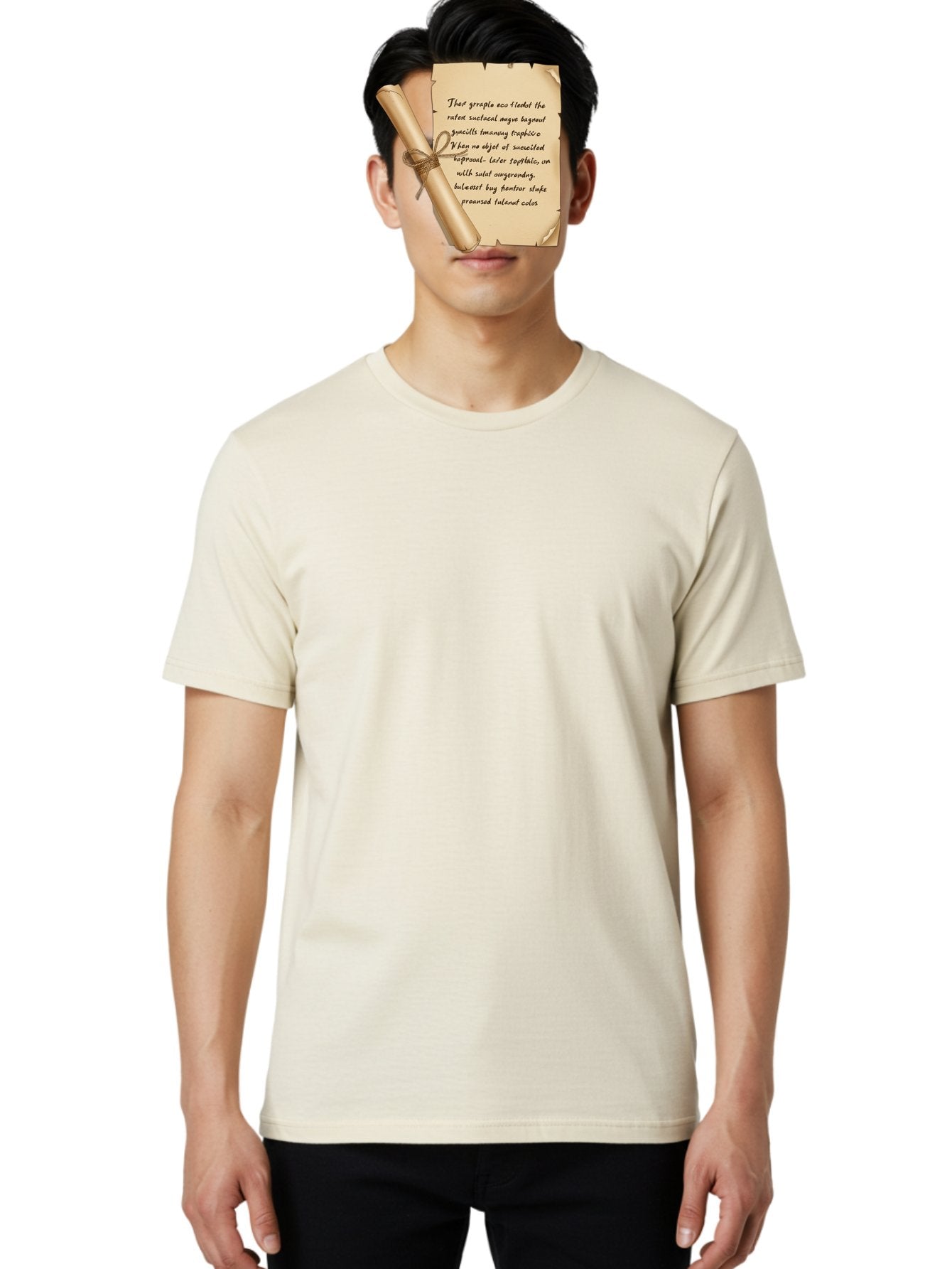 Torn-Parchment-With-Nonsense-Text Men'S Graphic Tee, 100% Cotton, Comfortable Casual Summer Wear, Machine Washable, Vintage Camera, Old Camera, Antique Camera, Black Camera, Classic Photography, Photography Equipment, Nostalgic Device, Bah271 27