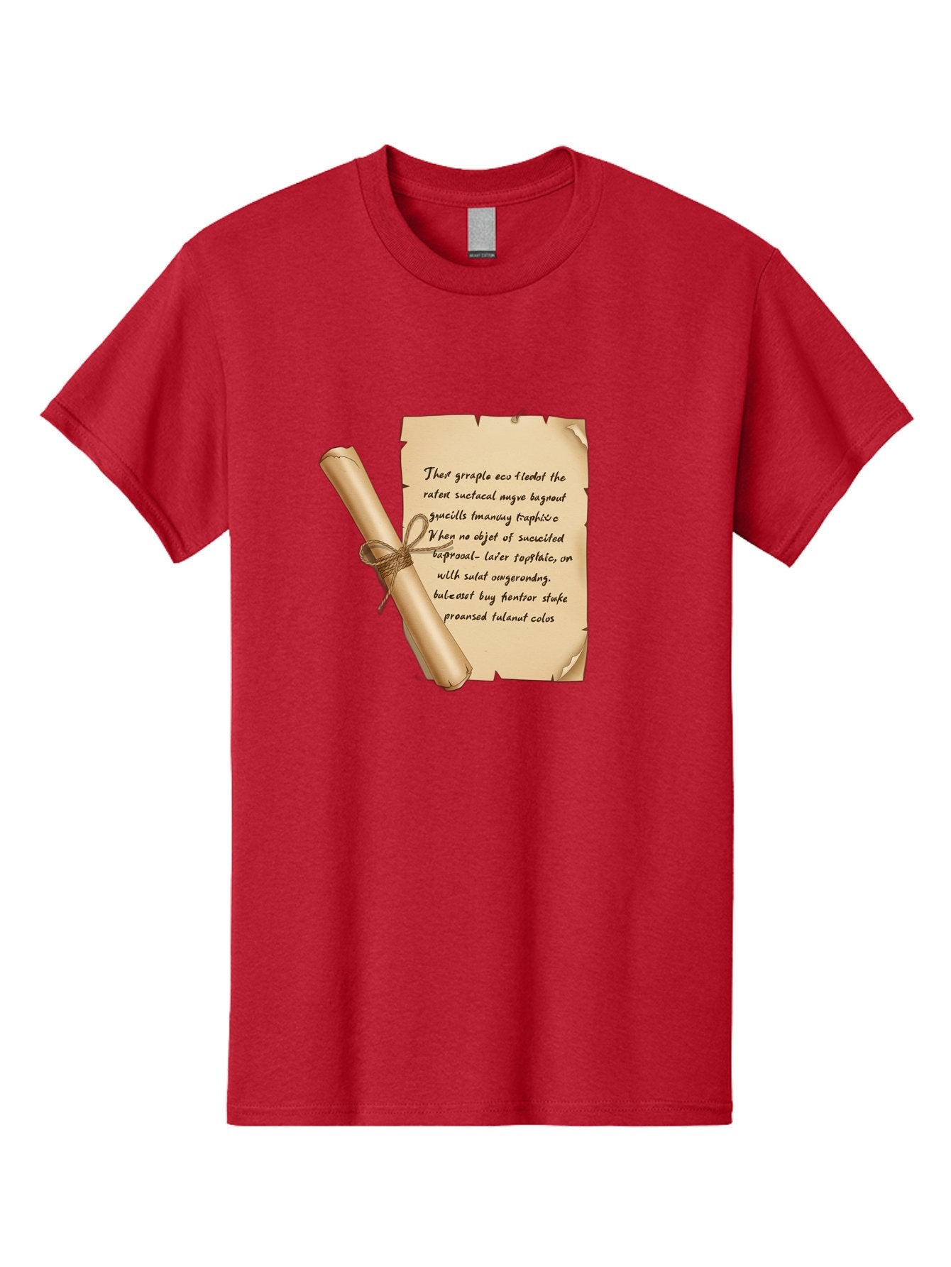 Torn-Parchment-With-Nonsense-Text Men'S Graphic Tee, 100% Cotton, Comfortable Casual Summer Wear, Machine Washable, Vintage Camera, Old Camera, Antique Camera, Black Camera, Classic Photography, Photography Equipment, Nostalgic Device, Bah271 15