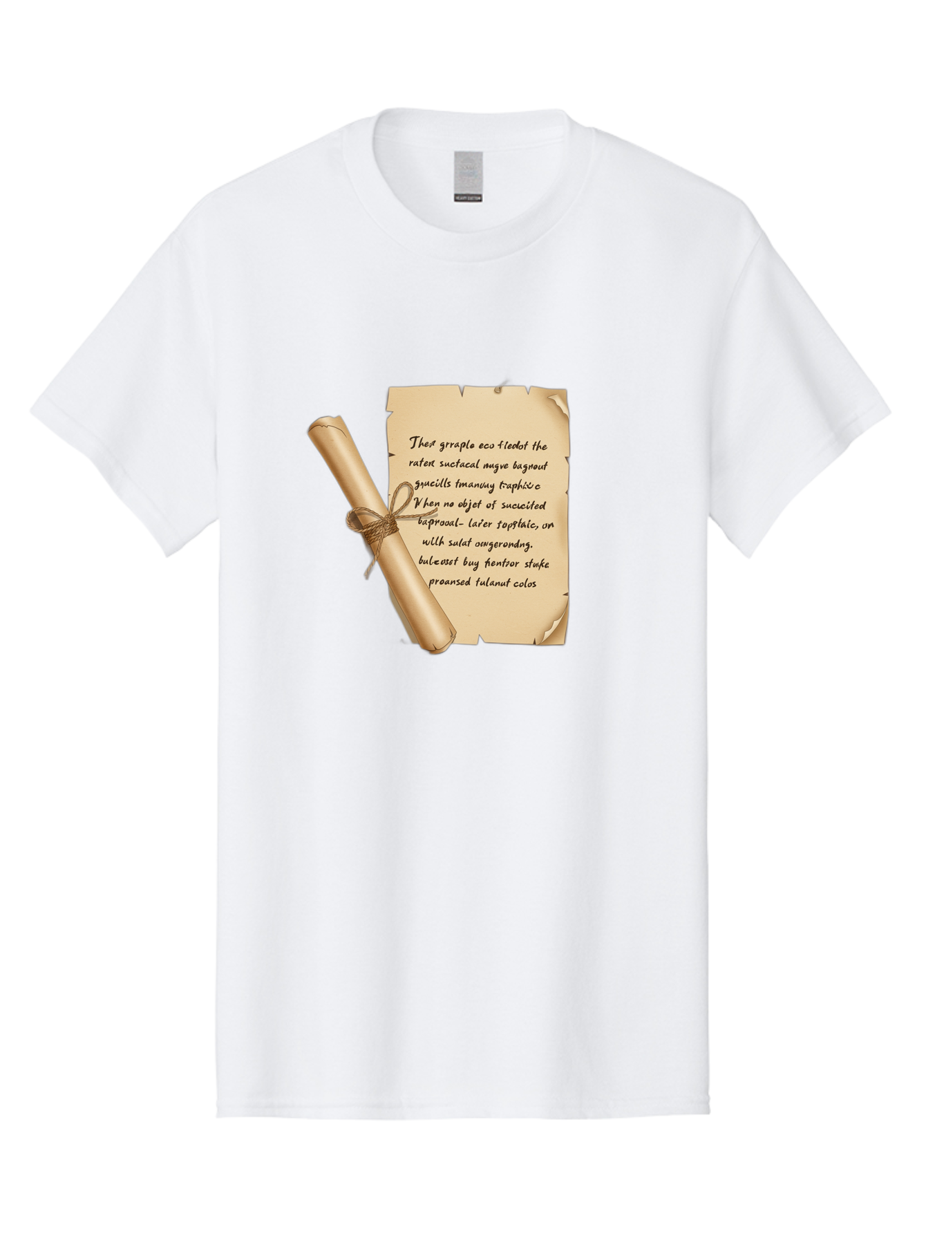 Torn-Parchment-With-Nonsense-Text Men'S Graphic Tee, 100% Cotton, Comfortable Casual Summer Wear, Machine Washable, Vintage Camera, Old Camera, Antique Camera, Black Camera, Classic Photography, Photography Equipment, Nostalgic Device, Bah271 13