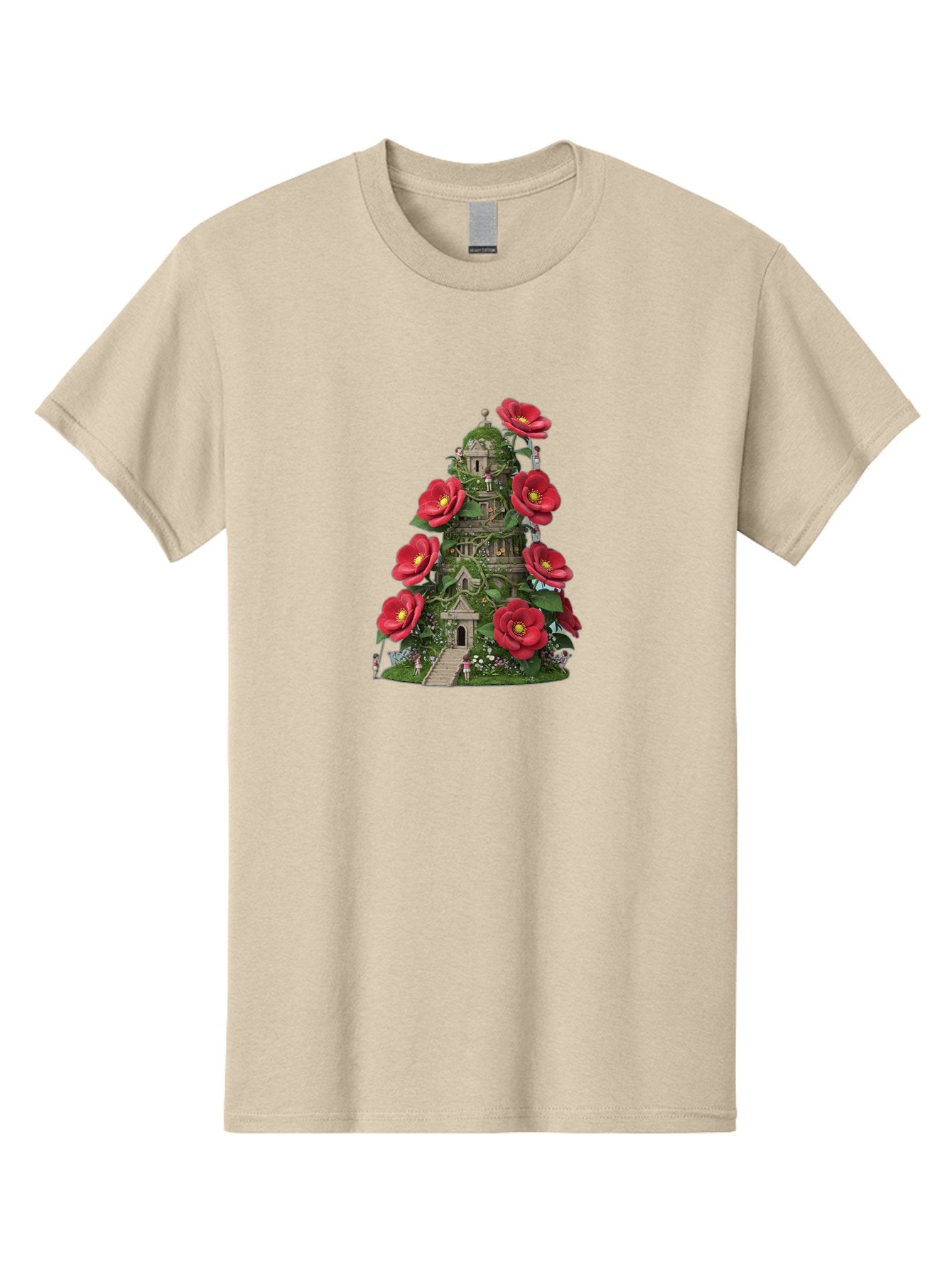 Tower-Of-Red-Flowers Men'S Graphic Tee, 100% Cotton, Comfortable Casual Summer Wear, Machine Washable, Vintage Camera, Old Camera, Antique Camera, Black Camera, Classic Photography, Photography Equipment, Nostalgic Device, Film Camera, Bah272 13