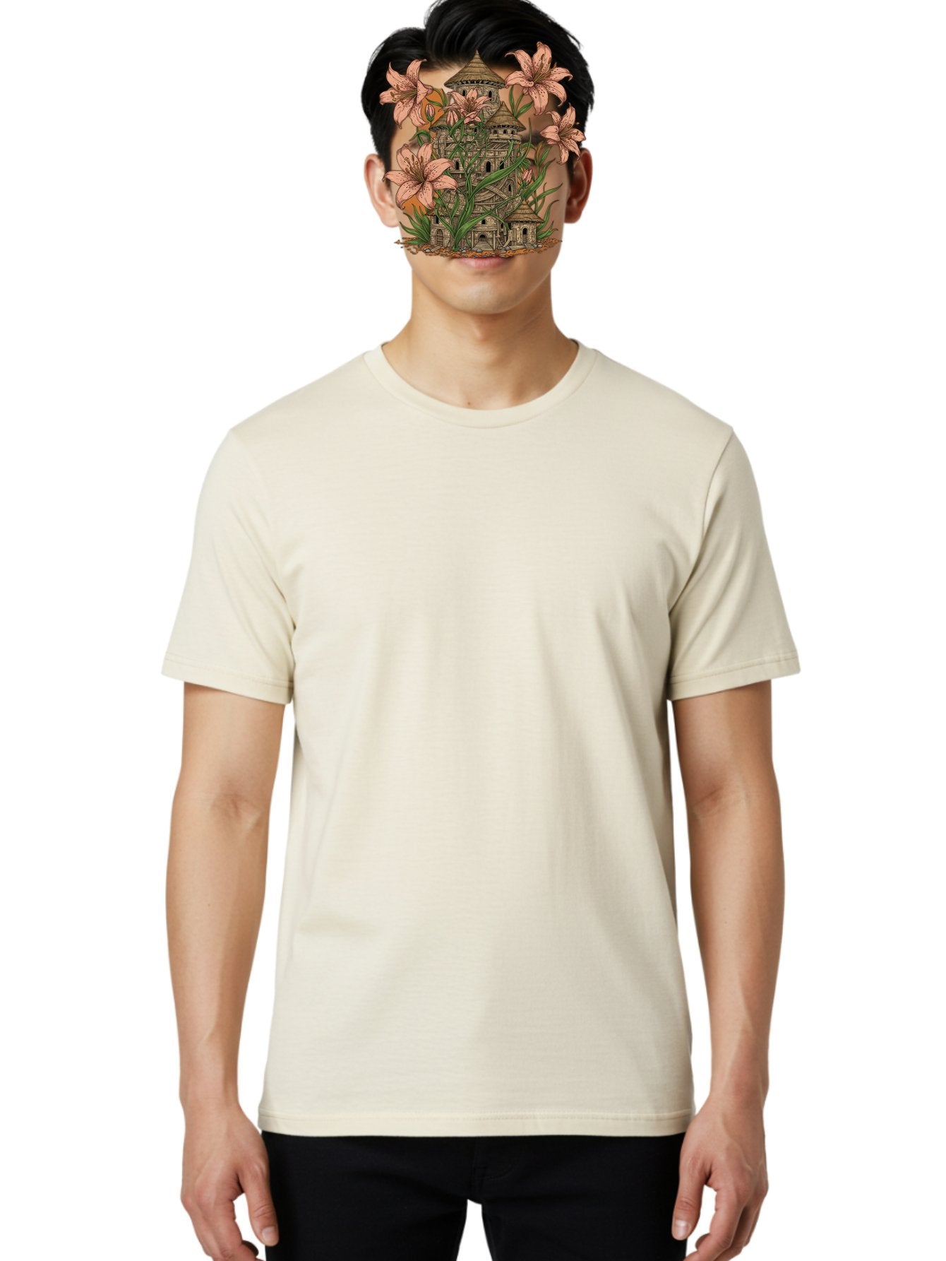 Tower Men'S Graphic Tee, 100% Cotton, Comfortable Casual Summer Wear, Machine Washable, Vintage Camera, Old Camera, Antique Camera, Black Camera, Classic Photography, Photography Equipment, Nostalgic Device, Film Camera, Camera Art Bah273 25