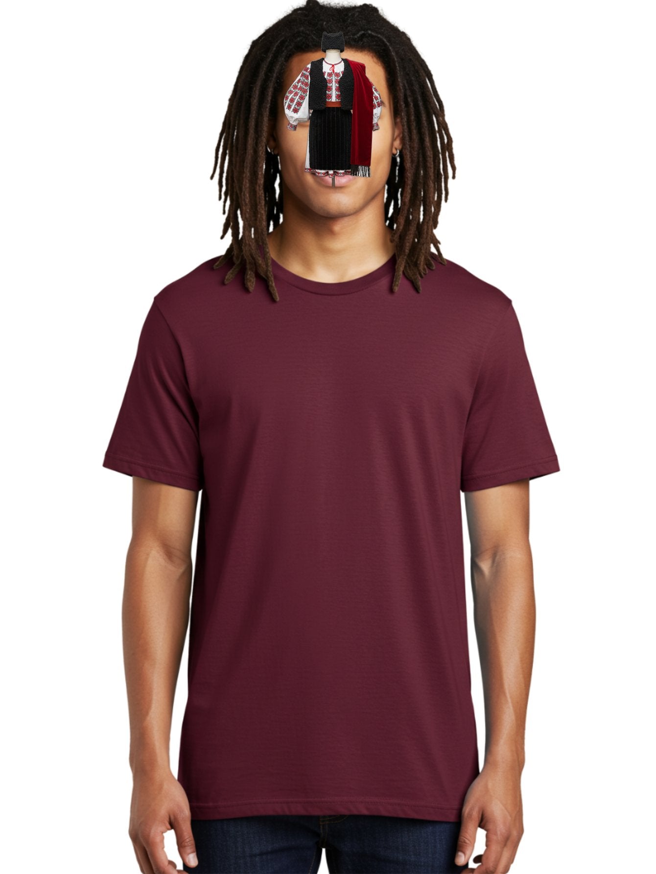 Traditional-Folk-Costume Men'S Graphic Tee, 100% Cotton, Comfortable Casual Summer Wear, Machine Washable, Vintage Camera, Old Camera, Antique Camera, Black Camera, Classic Photography, Photography Equipment, Nostalgic Device, Film Camera, Bah275 23