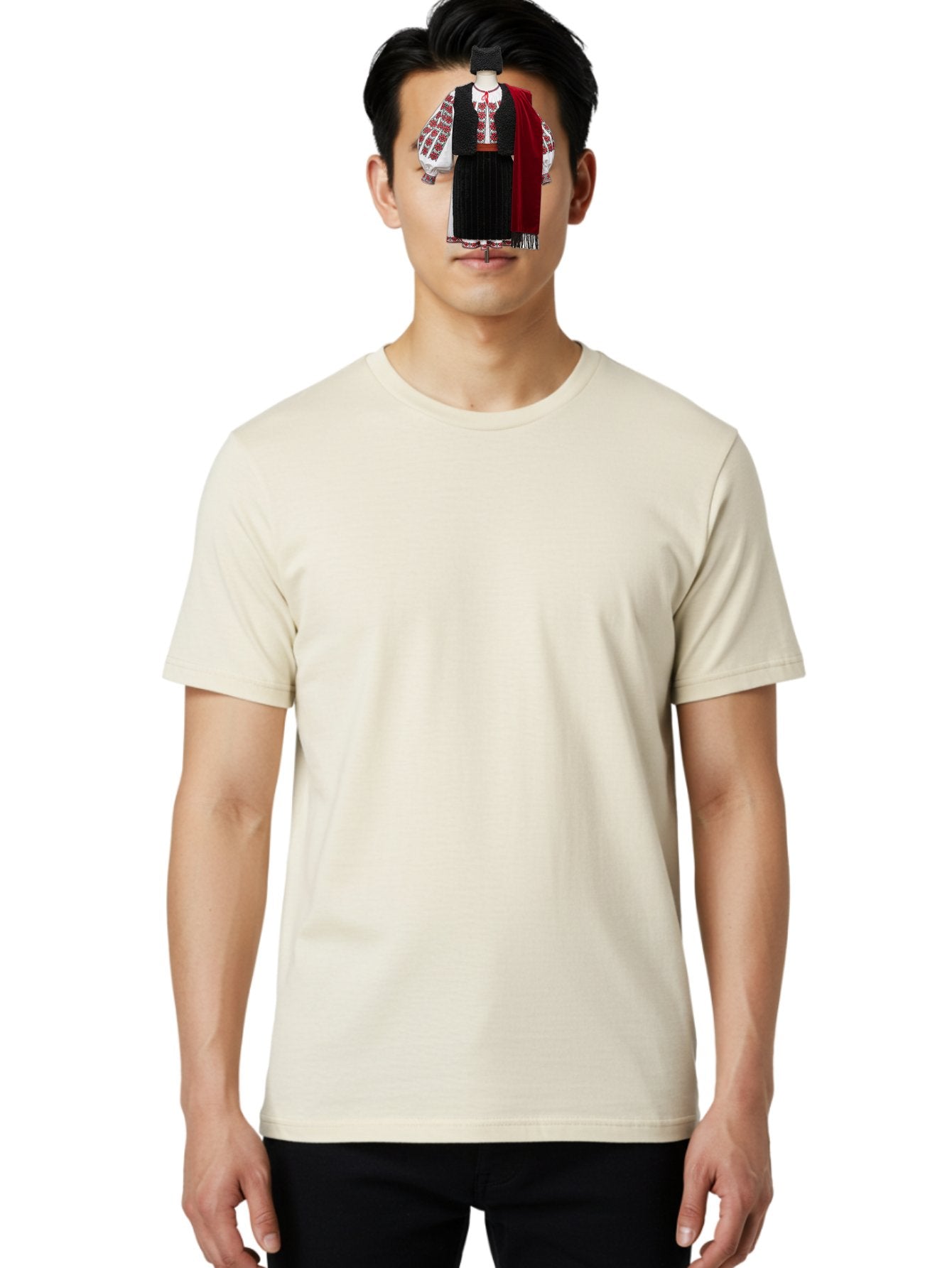 Traditional-Folk-Costume Men'S Graphic Tee, 100% Cotton, Comfortable Casual Summer Wear, Machine Washable, Vintage Camera, Old Camera, Antique Camera, Black Camera, Classic Photography, Photography Equipment, Nostalgic Device, Film Camera, Bah275 19