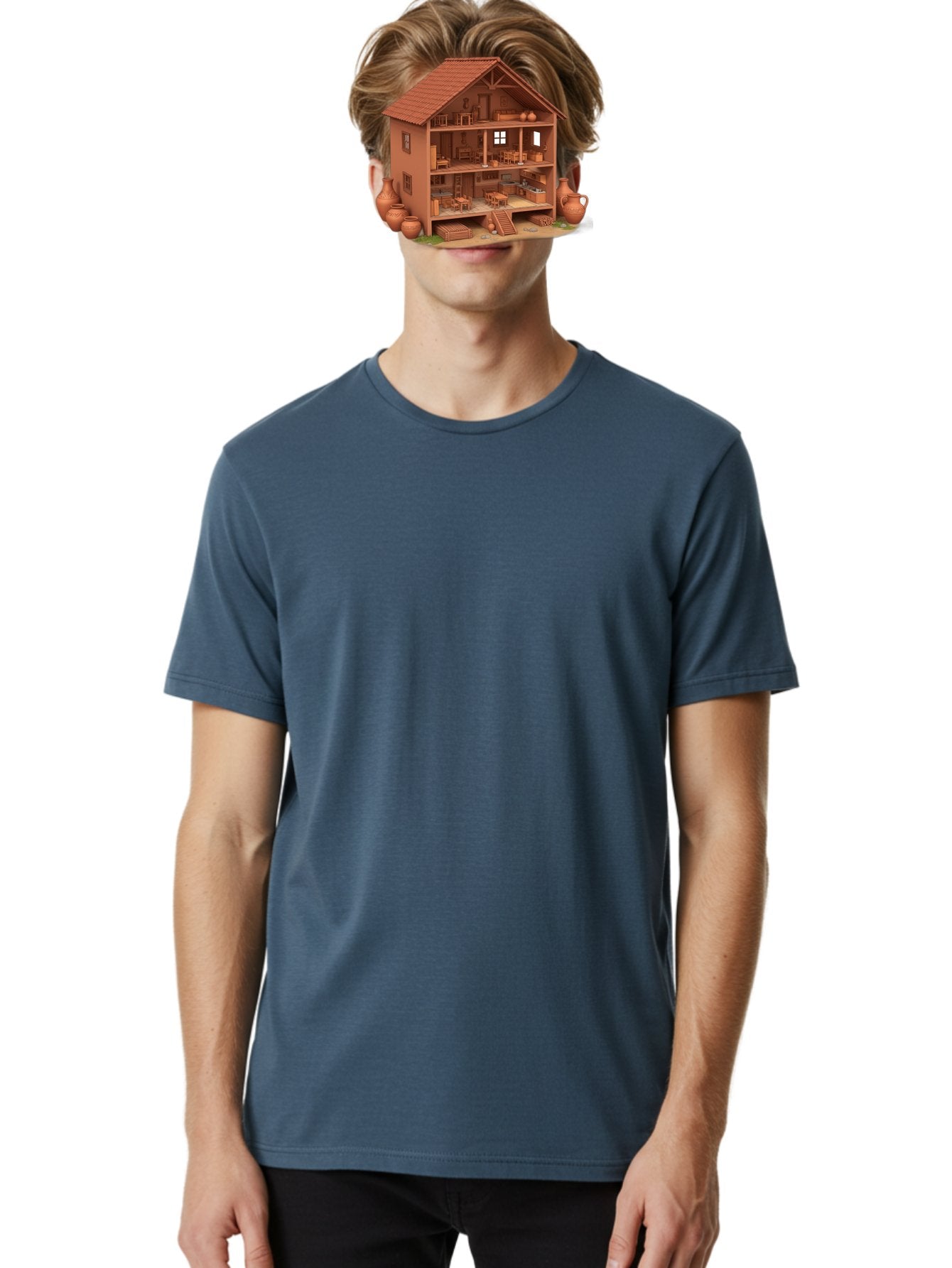 Traditional-House Men'S Graphic Tee, 100% Cotton, Comfortable Casual Summer Wear, Machine Washable, Vintage Camera, Old Camera, Antique Camera, Black Camera, Classic Photography, Photography Equipment, Nostalgic Device, Film Camera, Camera Art Bah276 17