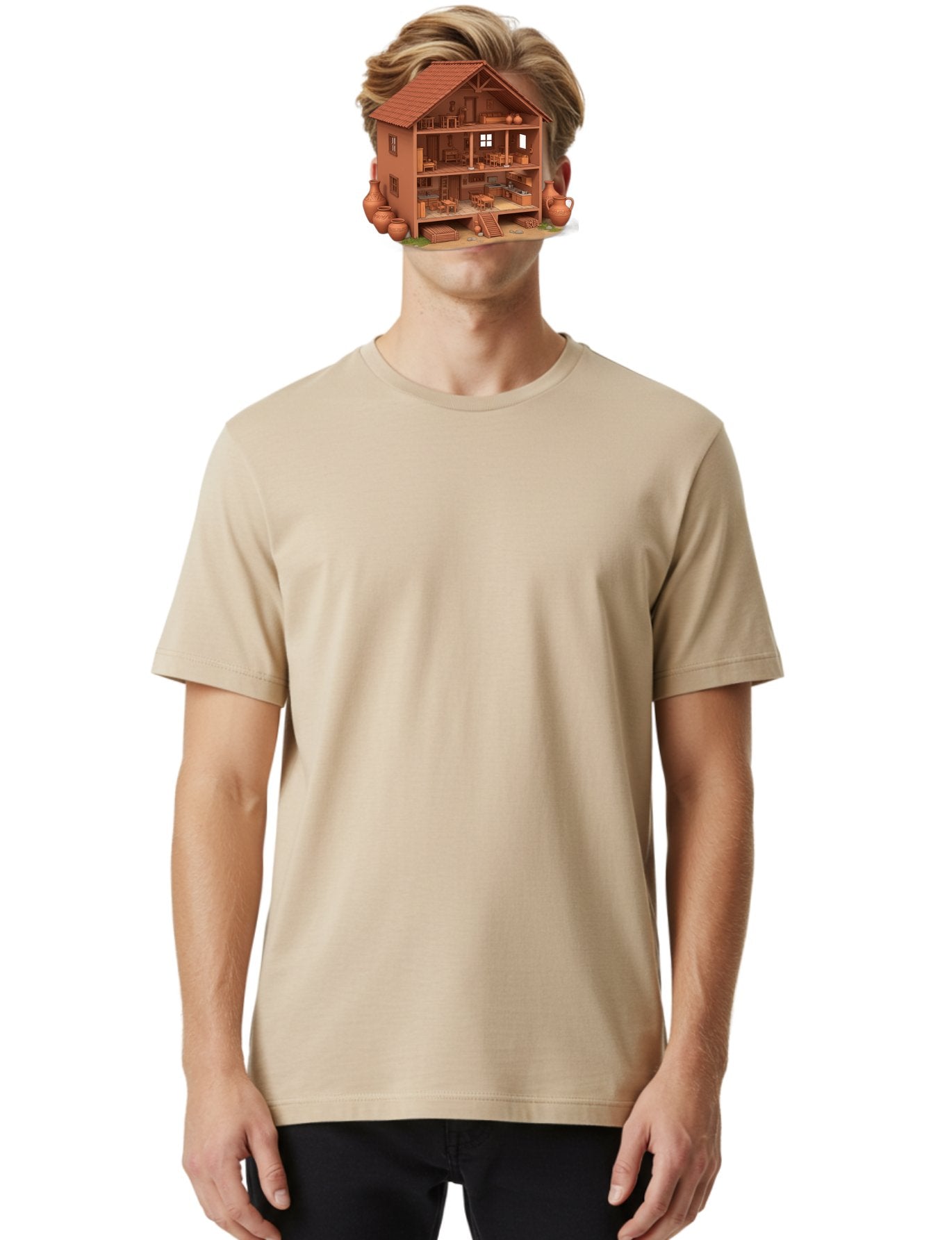 Traditional-House Men'S Graphic Tee, 100% Cotton, Comfortable Casual Summer Wear, Machine Washable, Vintage Camera, Old Camera, Antique Camera, Black Camera, Classic Photography, Photography Equipment, Nostalgic Device, Film Camera, Camera Art Bah276 16