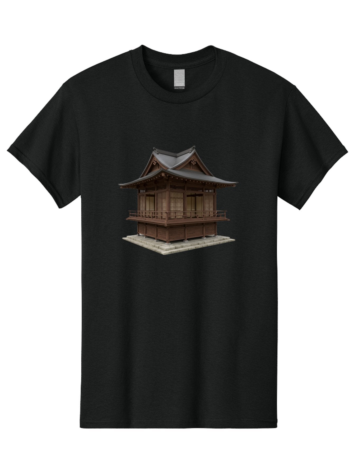 Traditional-Japanese-House Men'S Graphic Tee, 100% Cotton, Comfortable Casual Summer Wear, Machine Washable, Vintage Camera, Old Camera, Antique Camera, Black Camera, Classic Photography, Photography Equipment, Nostalgic Device, Film Camera, Bah277 13
