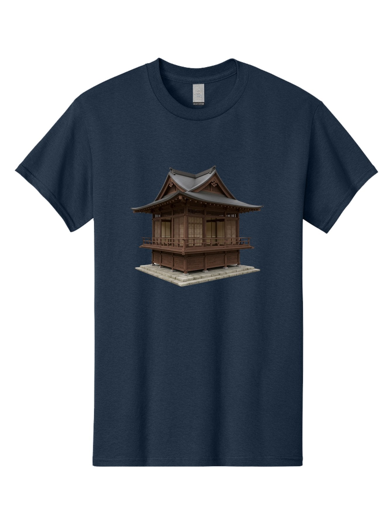 Traditional-Japanese-House Men'S Graphic Tee, 100% Cotton, Comfortable Casual Summer Wear, Machine Washable, Vintage Camera, Old Camera, Antique Camera, Black Camera, Classic Photography, Photography Equipment, Nostalgic Device, Film Camera, Bah277