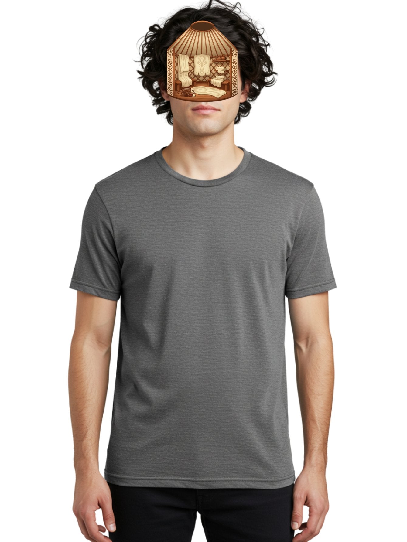 Traditional-Mongolian-Ger Men'S Graphic Tee, 100% Cotton, Comfortable Casual Summer Wear, Machine Washable, Vintage Camera, Old Camera, Antique Camera, Black Camera, Classic Photography, Photography Equipment, Nostalgic Device, Film Camera, Bah279 24