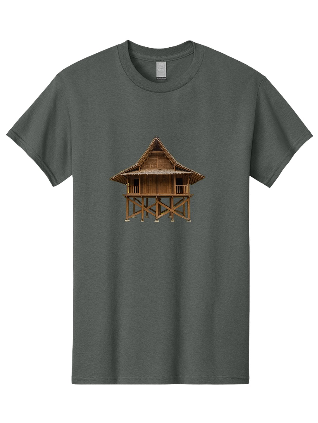 Traditional-Stilt-House Men'S Graphic Tee, 100% Cotton, Comfortable Casual Summer Wear, Machine Washable, Vintage Camera, Old Camera, Antique Camera, Black Camera, Classic Photography, Photography Equipment, Nostalgic Device, Film Camera, Bah281 3