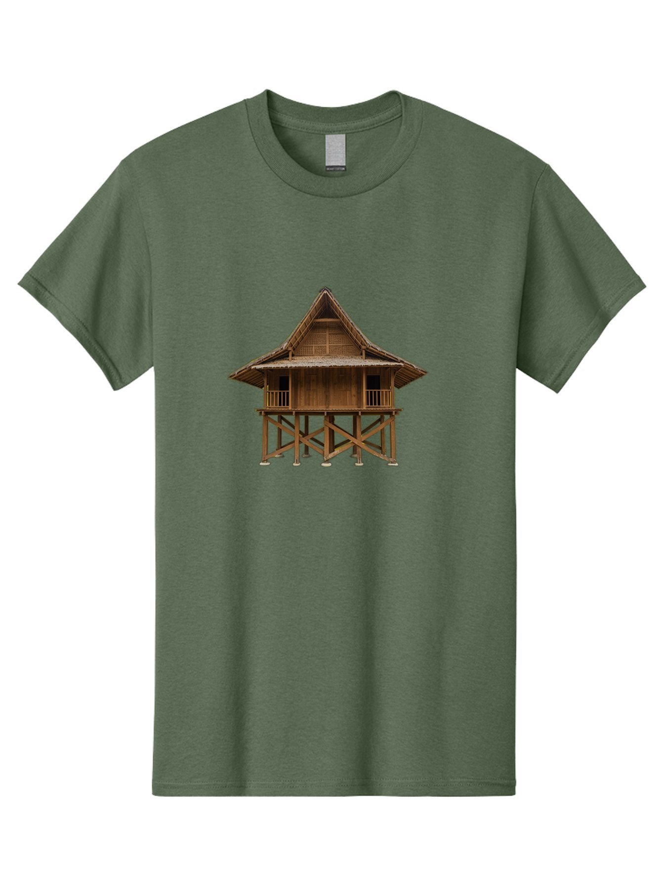 Traditional-Stilt-House Men'S Graphic Tee, 100% Cotton, Comfortable Casual Summer Wear, Machine Washable, Vintage Camera, Old Camera, Antique Camera, Black Camera, Classic Photography, Photography Equipment, Nostalgic Device, Film Camera, Bah281 5