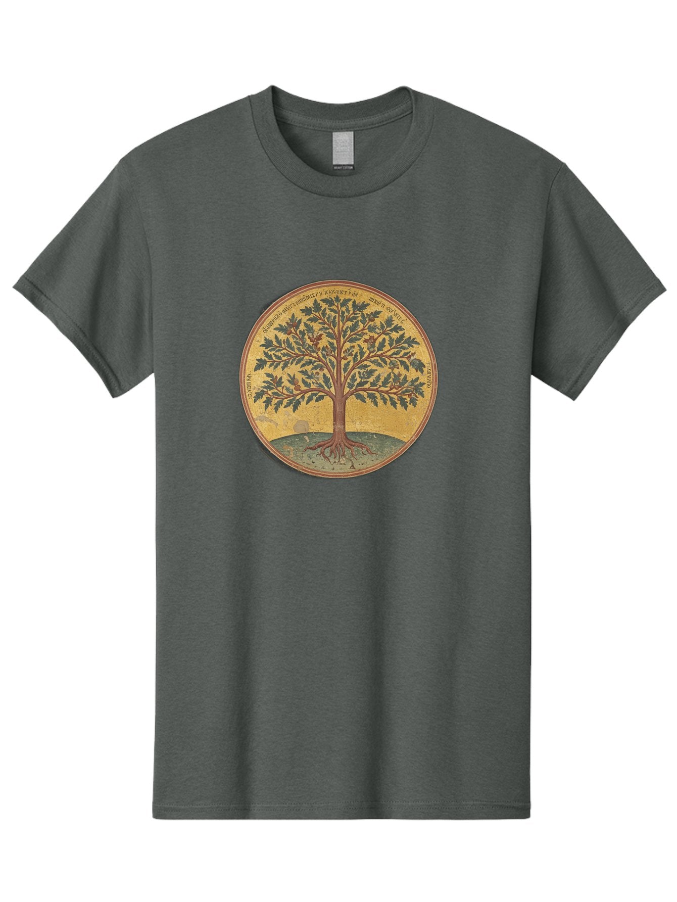 Tree-Of-Life Men'S Graphic Tee, 100% Cotton, Comfortable Casual Summer Wear, Machine Washable, Vintage Camera, Old Camera, Antique Camera, Black Camera, Classic Photography, Photography Equipment, Nostalgic Device, Film Camera, Camera Art Bah285