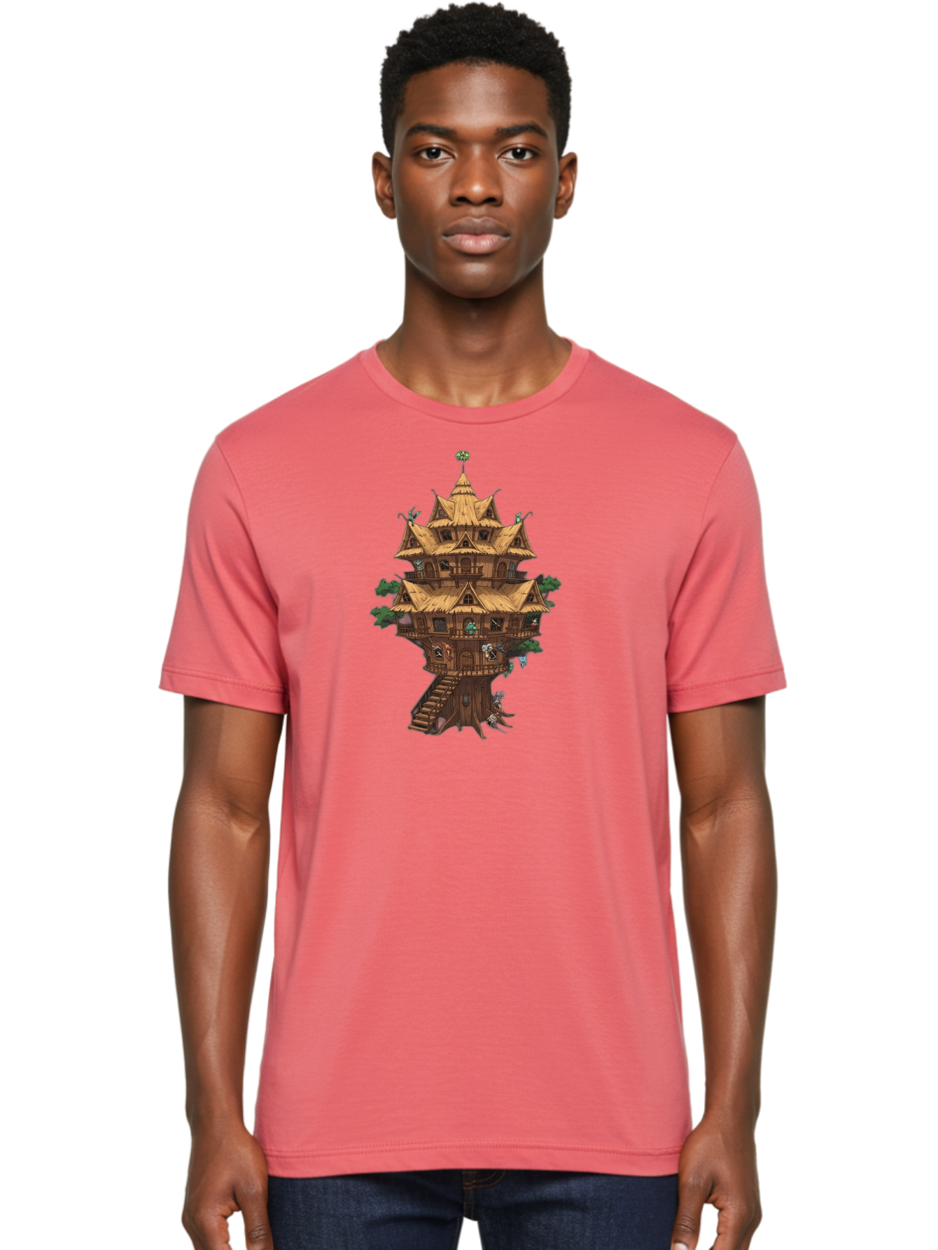 Treehouse Men'S Graphic Tee, 100% Cotton, Comfortable Casual Summer Wear, Machine Washable, Vintage Camera, Old Camera, Antique Camera, Black Camera, Classic Photography, Photography Equipment, Nostalgic Device, Film Camera, Camera Art Bah287 26
