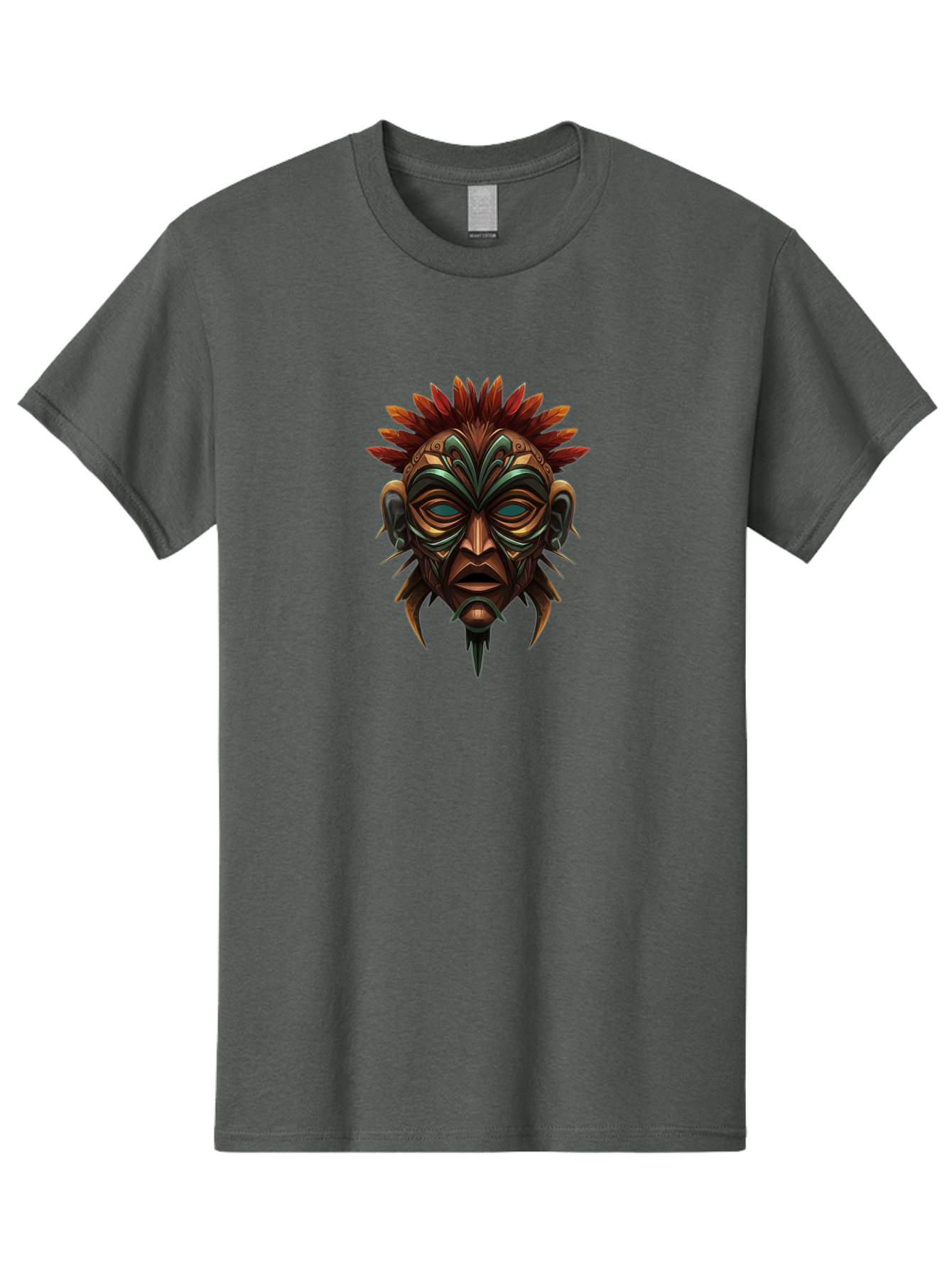 Tribal-Mask Men'S Graphic Tee, 100% Cotton, Comfortable Casual Summer Wear, Machine Washable, Vintage Camera, Old Camera, Antique Camera, Black Camera, Classic Photography, Photography Equipment, Nostalgic Device, Film Camera, Camera Art Bah288 4