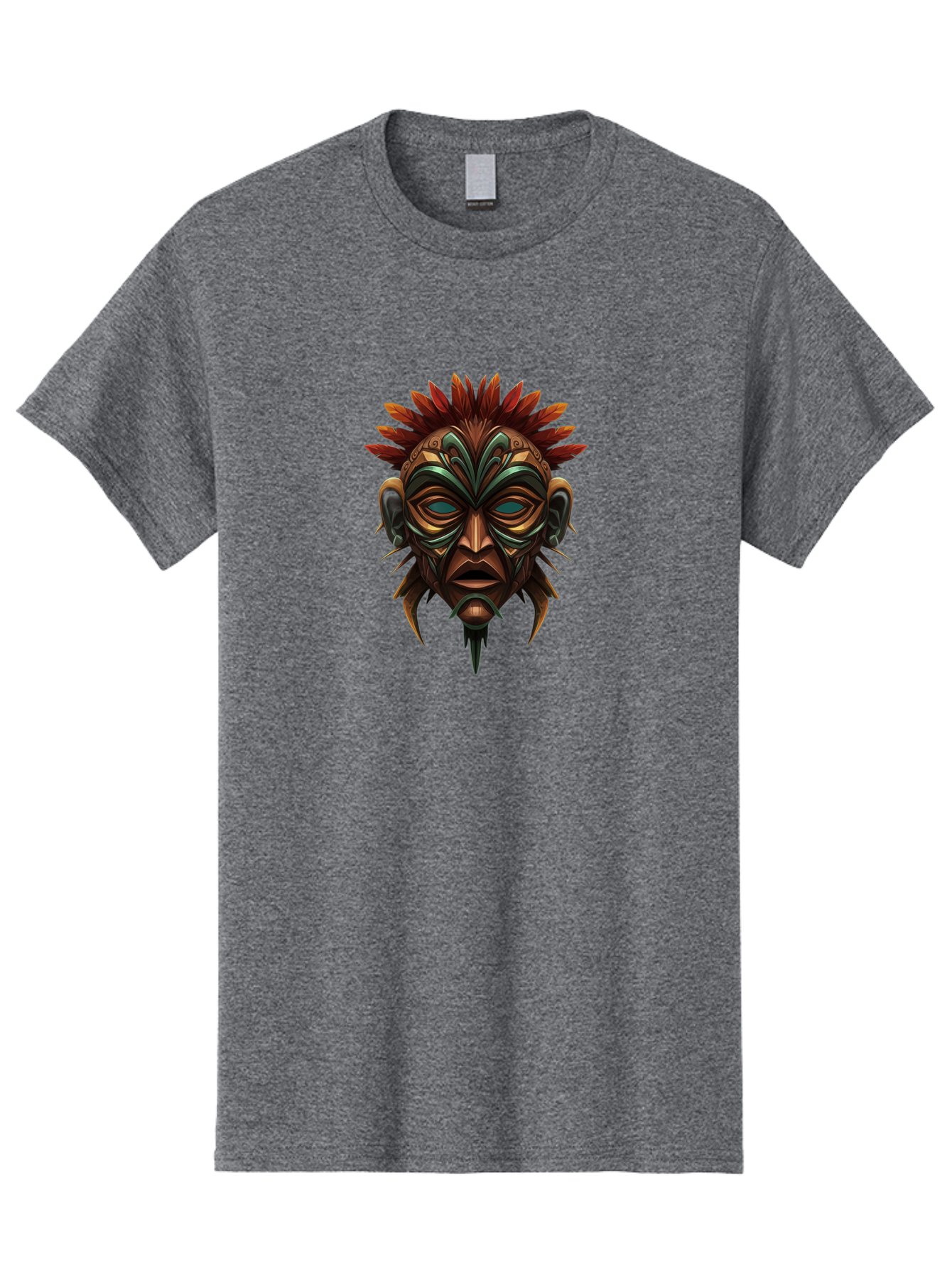 Tribal-Mask Men'S Graphic Tee, 100% Cotton, Comfortable Casual Summer Wear, Machine Washable, Vintage Camera, Old Camera, Antique Camera, Black Camera, Classic Photography, Photography Equipment, Nostalgic Device, Film Camera, Camera Art Bah288 11