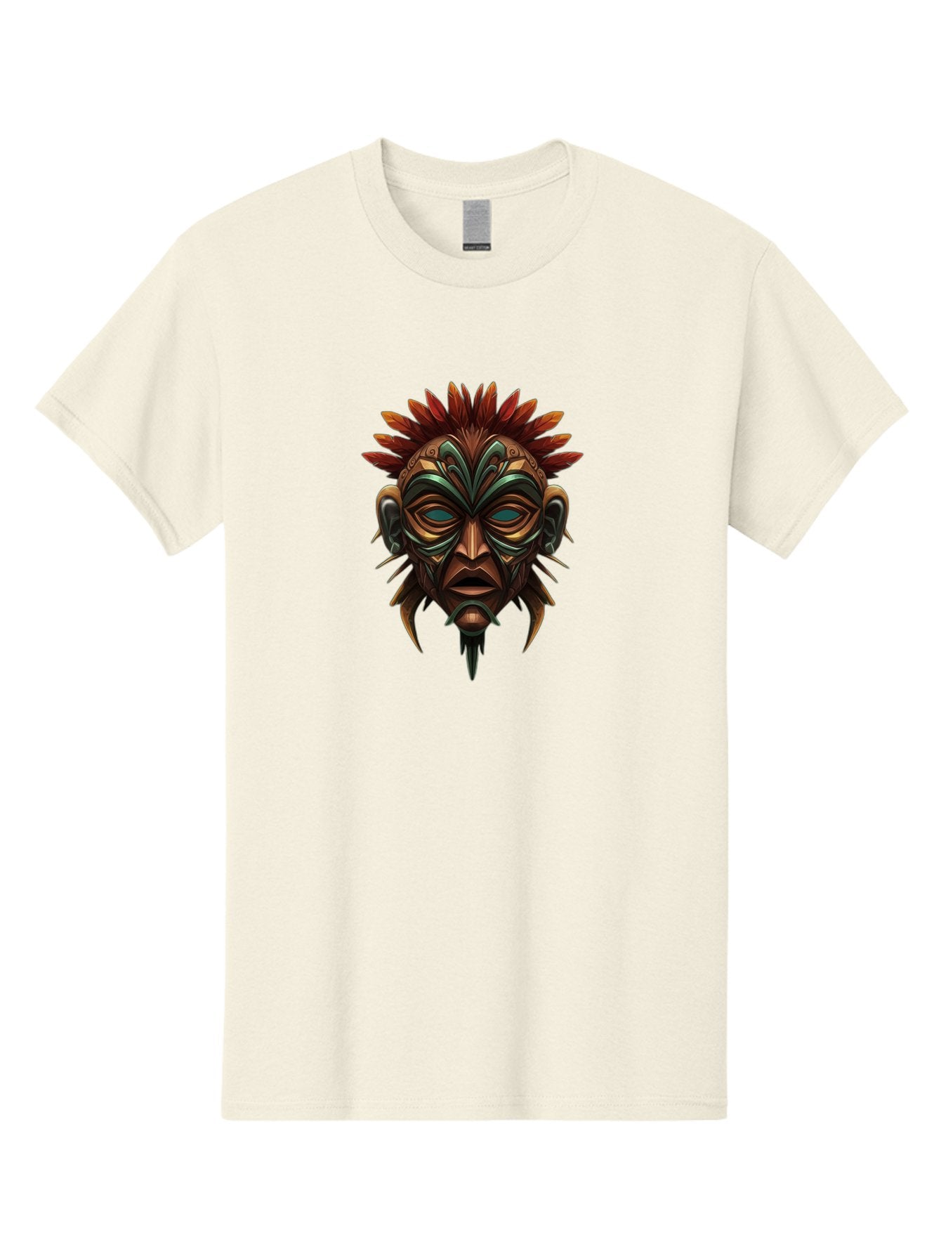 Tribal-Mask Men'S Graphic Tee, 100% Cotton, Comfortable Casual Summer Wear, Machine Washable, Vintage Camera, Old Camera, Antique Camera, Black Camera, Classic Photography, Photography Equipment, Nostalgic Device, Film Camera, Camera Art Bah288