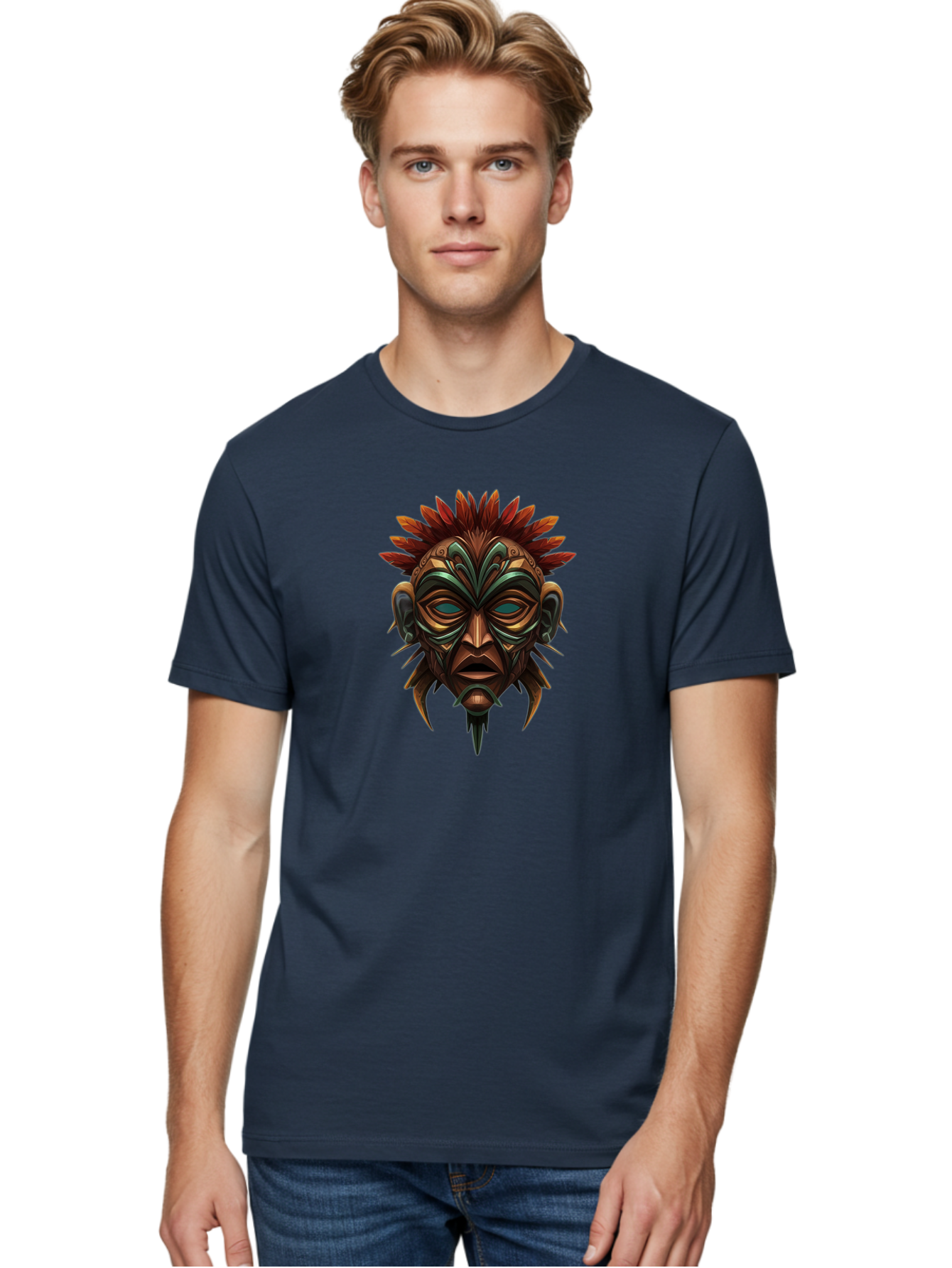 Tribal-Mask Men'S Graphic Tee, 100% Cotton, Comfortable Casual Summer Wear, Machine Washable, Vintage Camera, Old Camera, Antique Camera, Black Camera, Classic Photography, Photography Equipment, Nostalgic Device, Film Camera, Camera Art Bah288 18