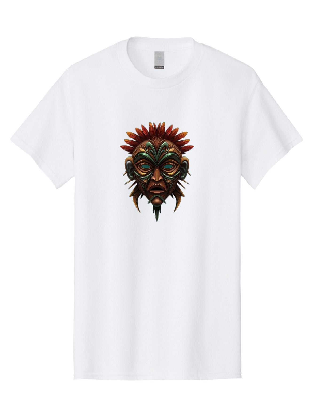 Tribal-Mask Men'S Graphic Tee, 100% Cotton, Comfortable Casual Summer Wear, Machine Washable, Vintage Camera, Old Camera, Antique Camera, Black Camera, Classic Photography, Photography Equipment, Nostalgic Device, Film Camera, Camera Art Bah288 3